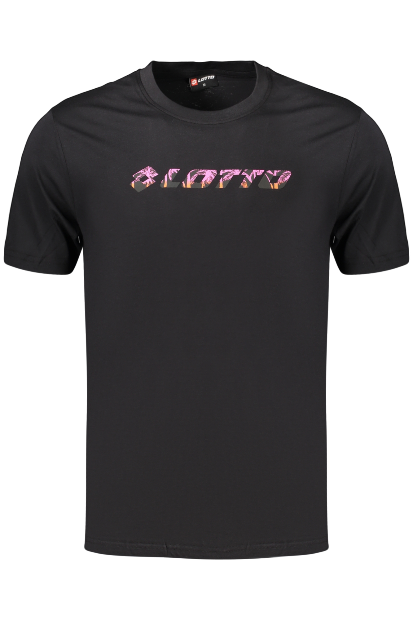 LOTTO T-SHIRT MANICHE CORTE UOMO - Nero