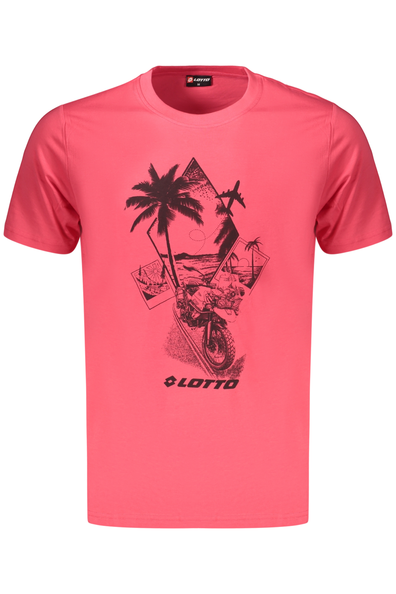 LOTTO T-SHIRT MANICHE CORTE UOMO - Rosso