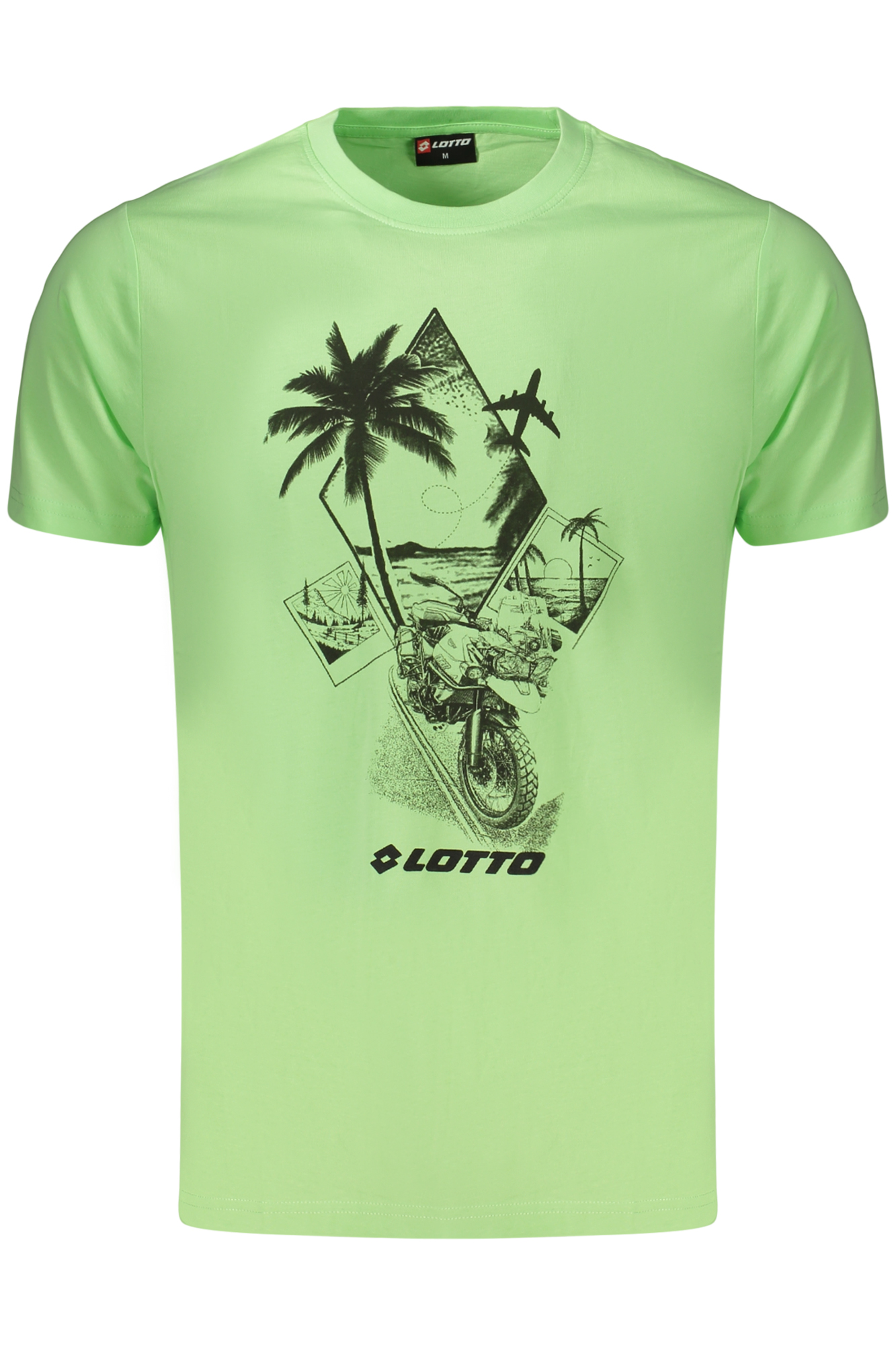 LOTTO T-SHIRT MANICHE CORTE UOMO - Verde