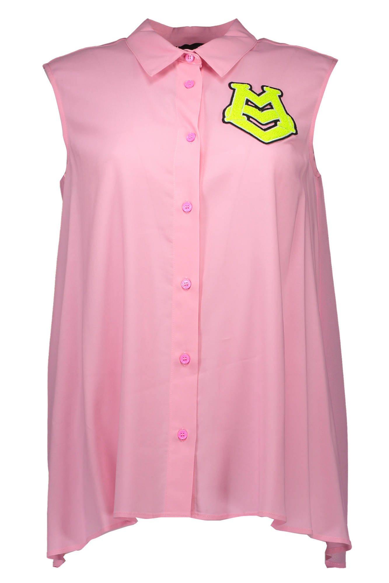 LOVE MOSCHINO CAMICIA SENZA MANICHE DONNA - Rosa