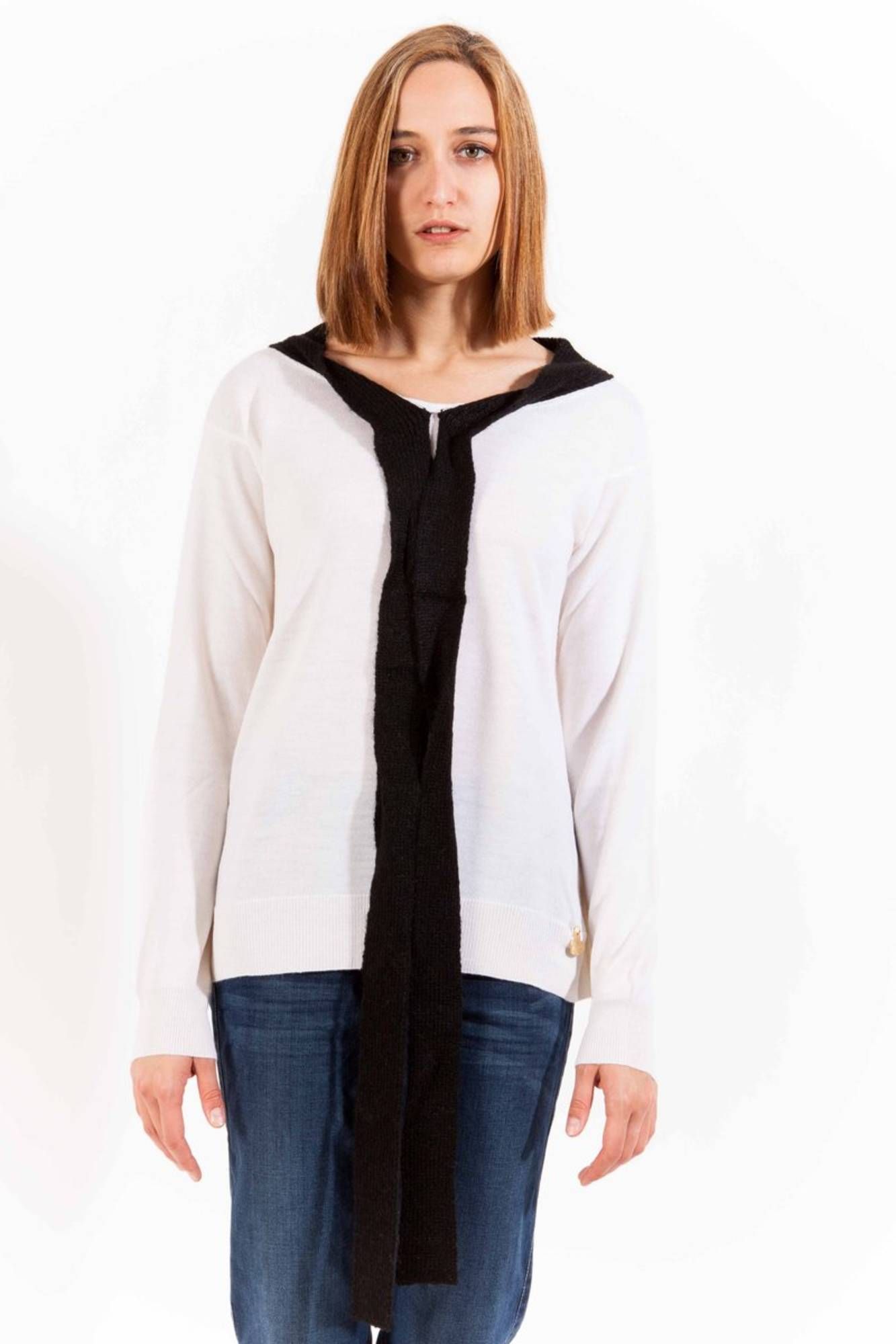LOVE MOSCHINO MAGLIA DONNA - Bianco