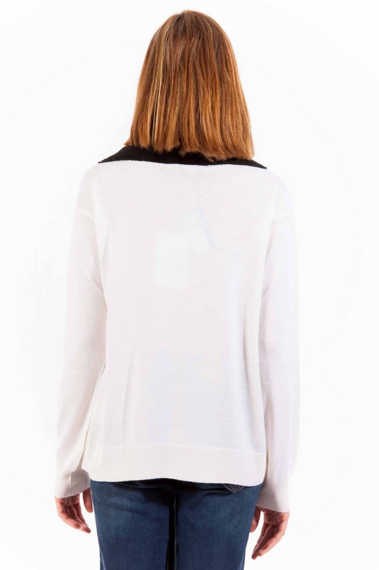 LOVE MOSCHINO MAGLIA DONNA - Bianco - immagine 2