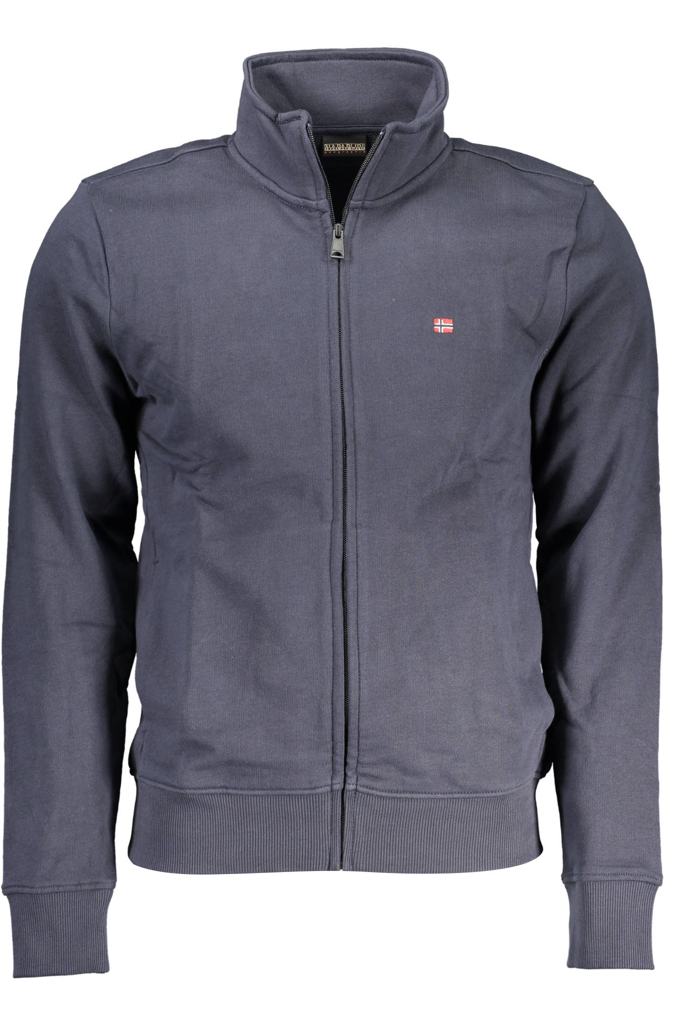 NAPAPIJRI FELPA CON ZIP UOMO - Blu