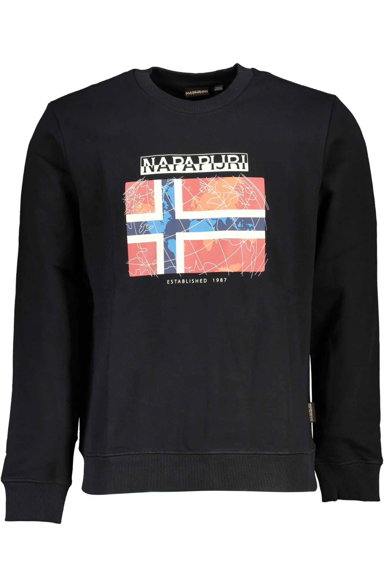 NAPAPIJRI FELPA SENZA ZIP UOMO - Nero