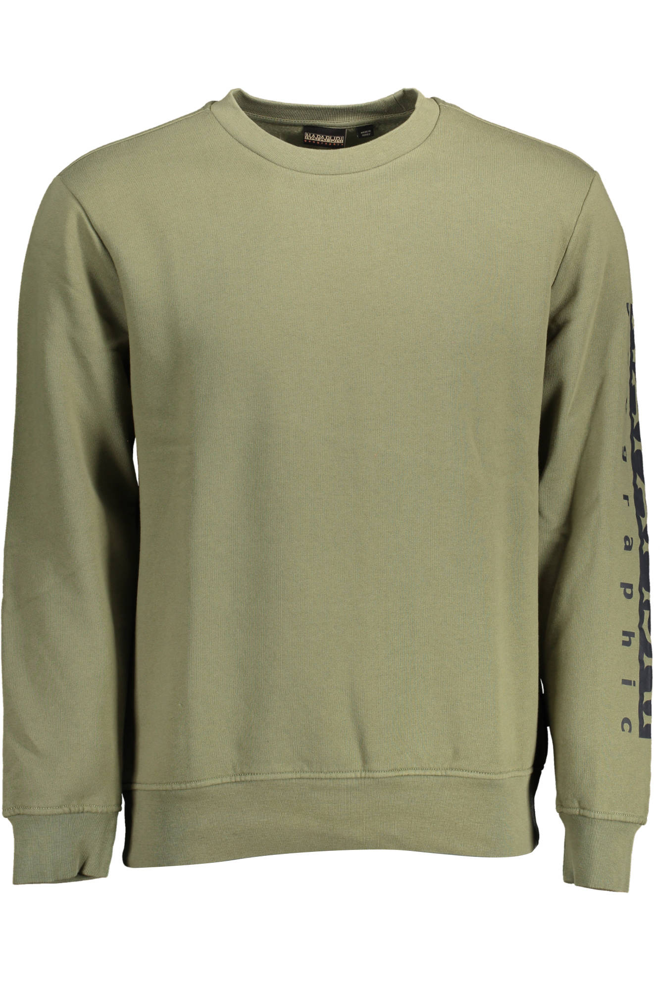 NAPAPIJRI FELPA SENZA ZIP UOMO - Verde