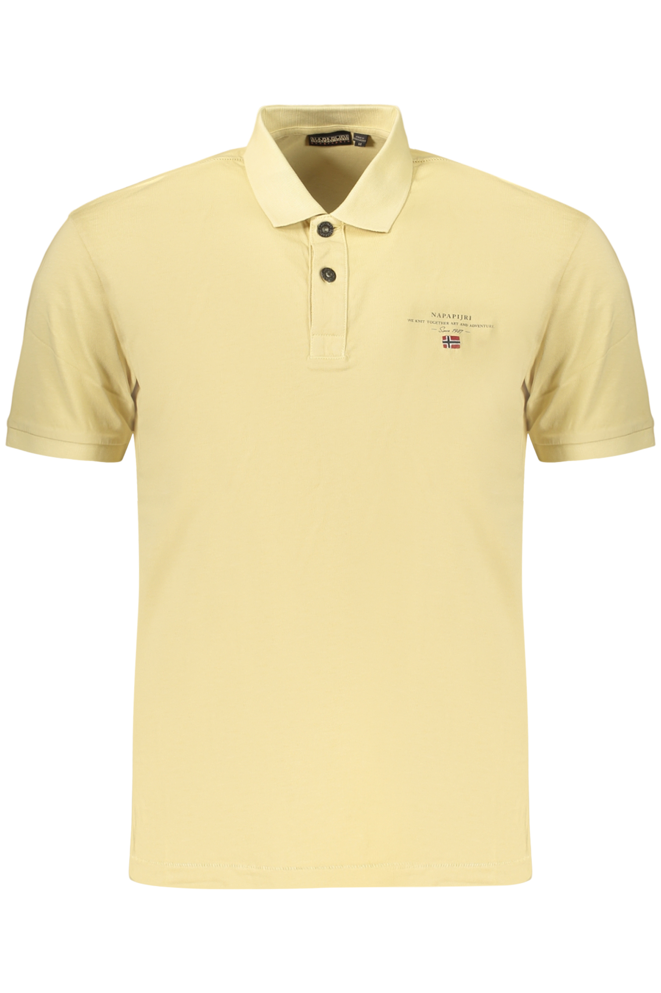 NAPAPIJRI POLO MANICHE CORTE UOMO - Beige