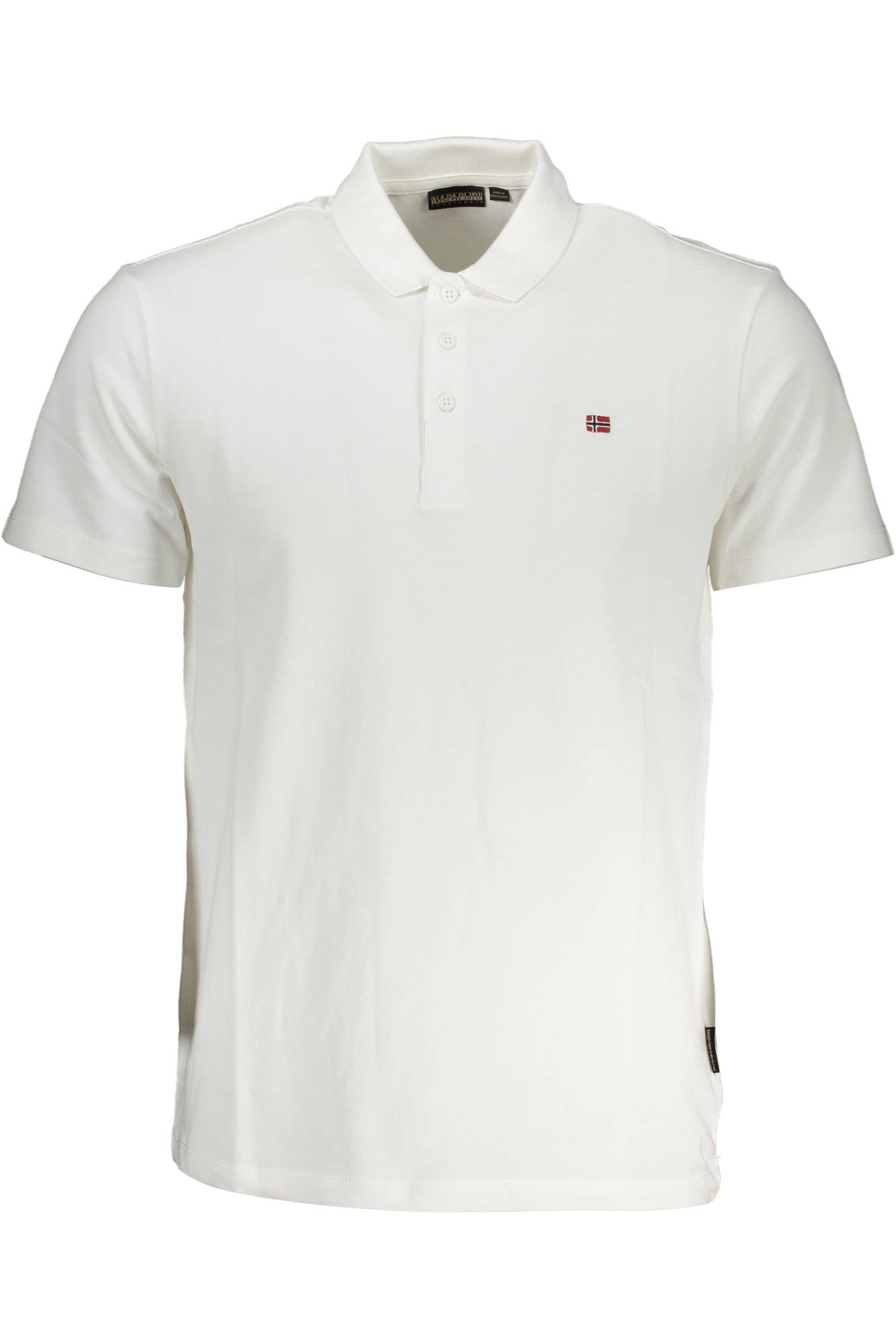 NAPAPIJRI POLO MANICHE CORTE UOMO - Bianco