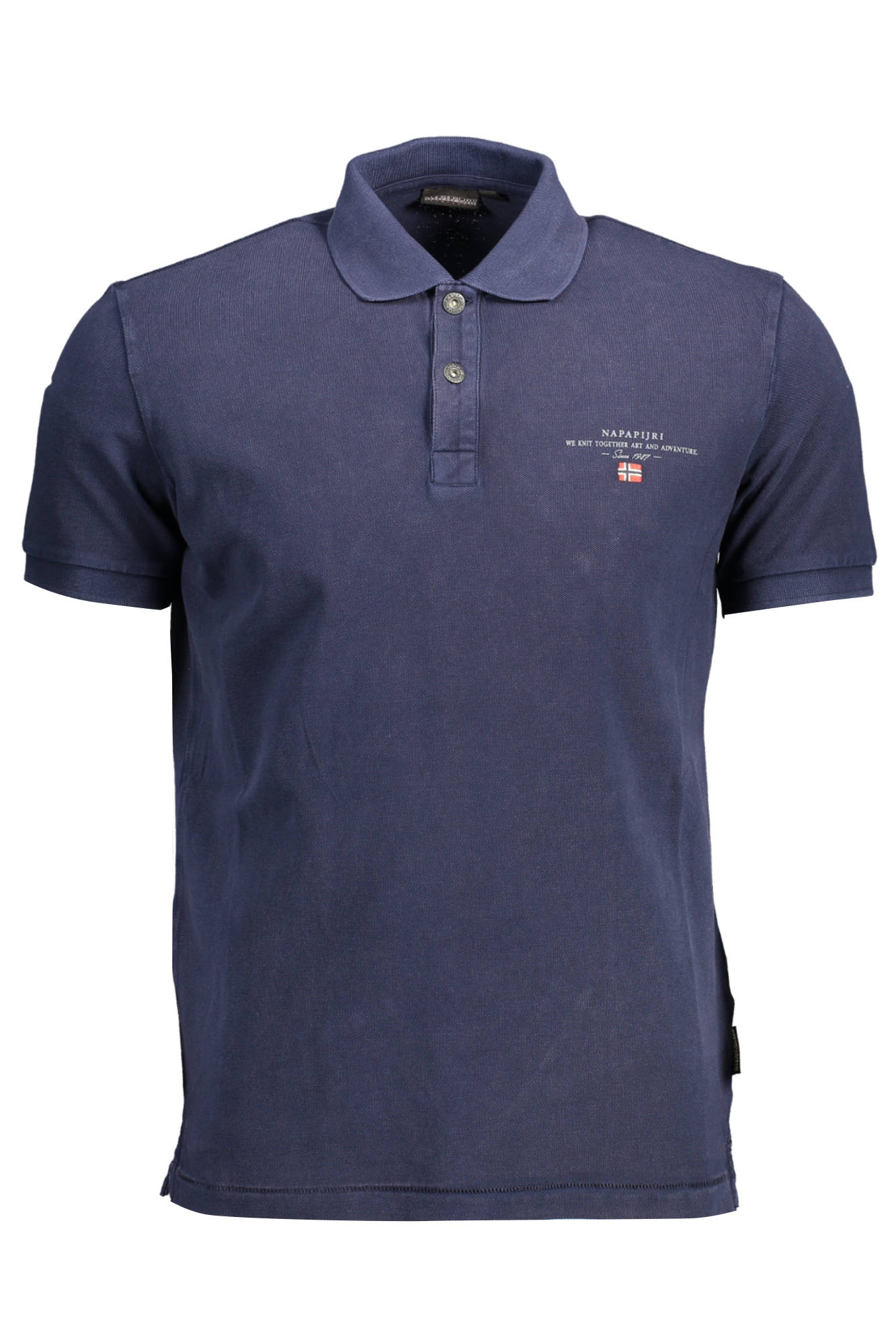 NAPAPIJRI POLO MANICHE CORTE UOMO - Blu