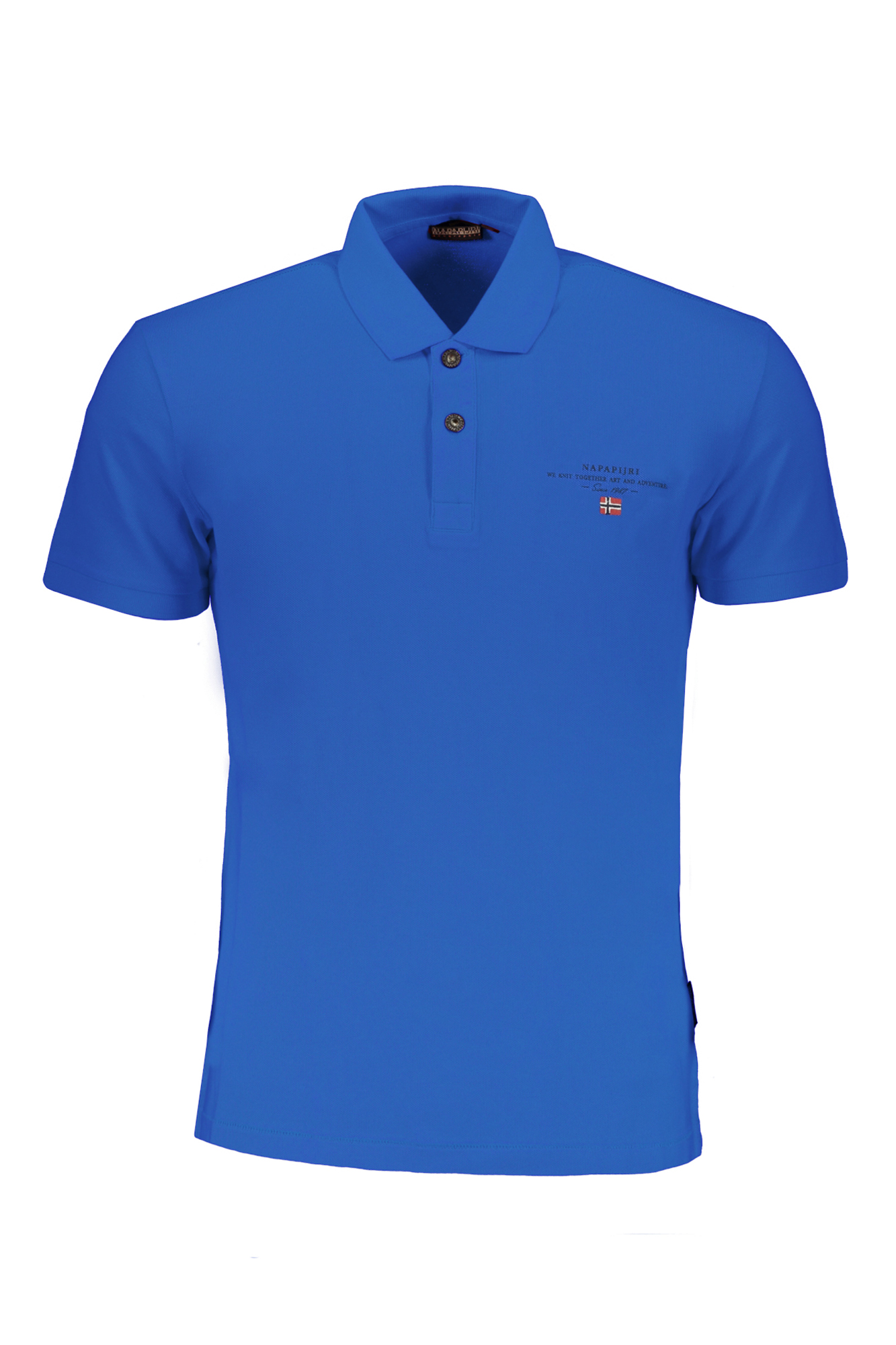 NAPAPIJRI POLO MANICHE CORTE UOMO - Blu
