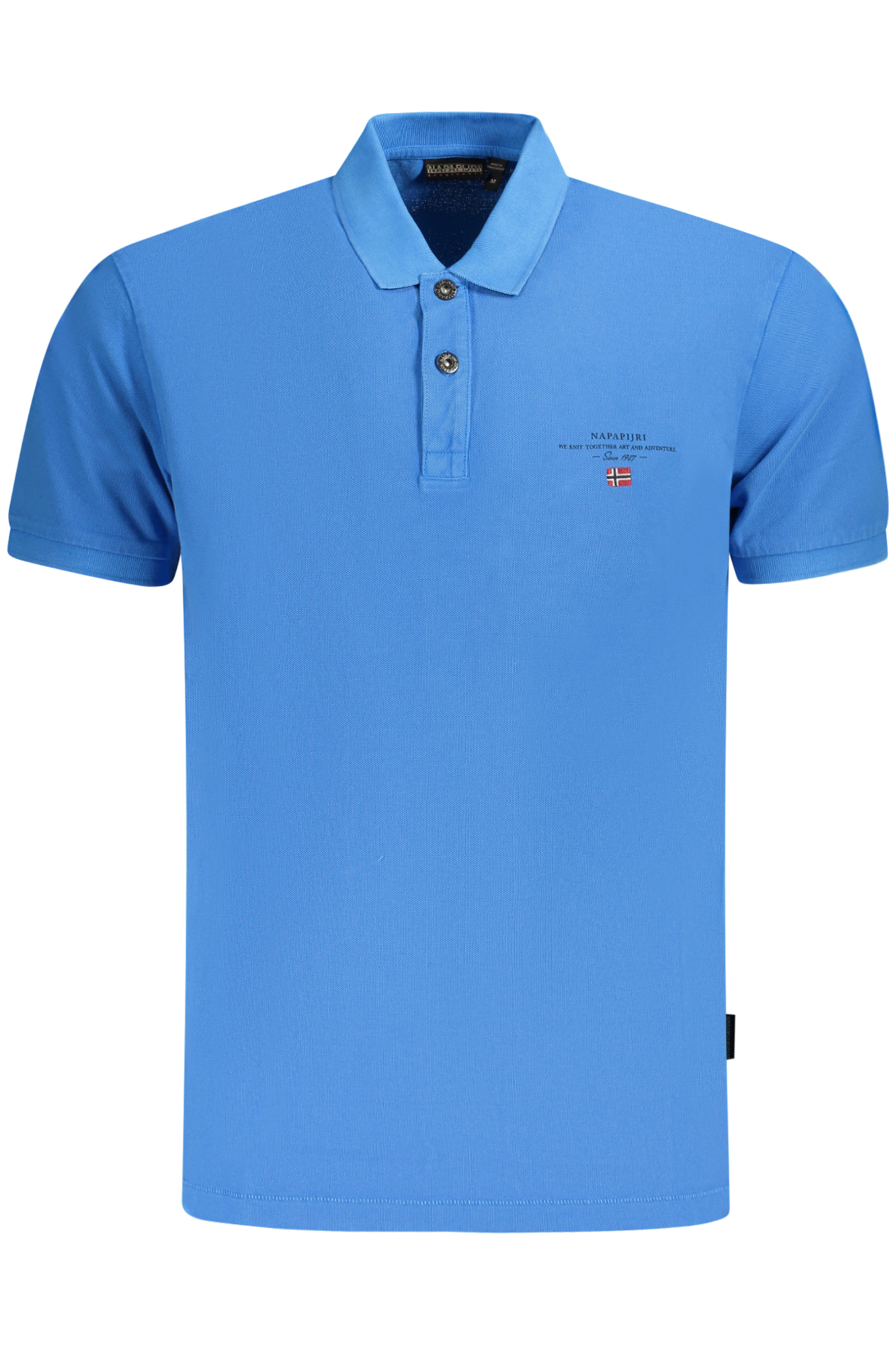 NAPAPIJRI POLO MANICHE CORTE UOMO - Blu