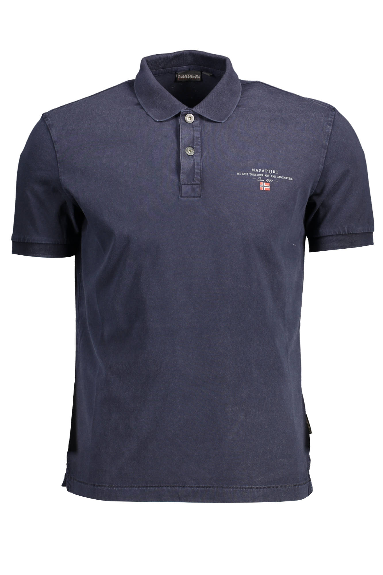 NAPAPIJRI POLO MANICHE CORTE UOMO - Blu