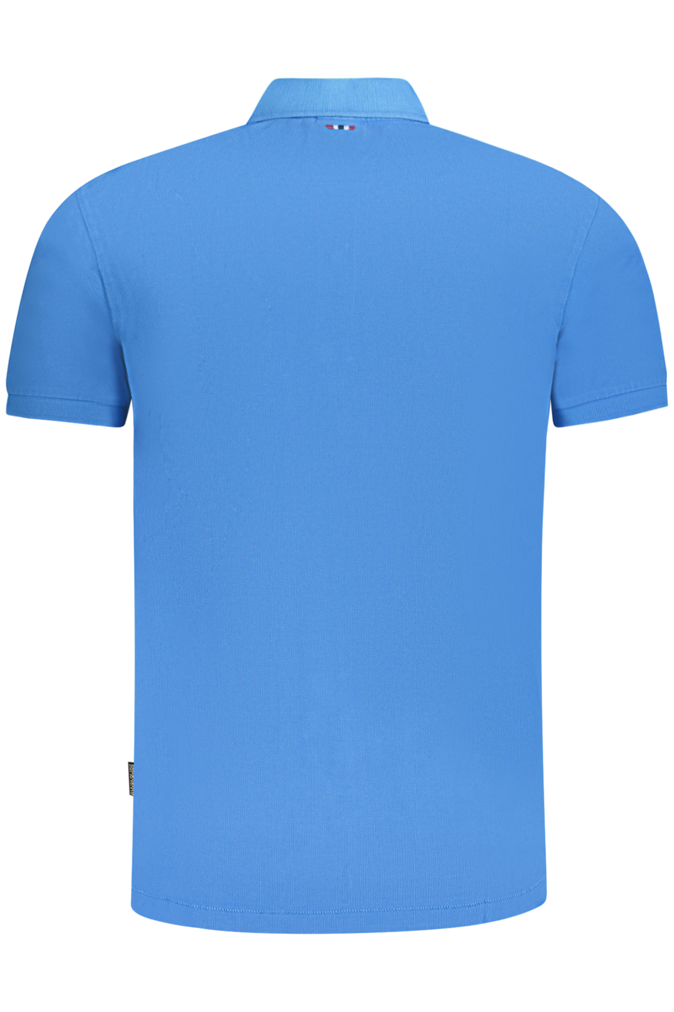 NAPAPIJRI POLO MANICHE CORTE UOMO - Blu - immagine 2