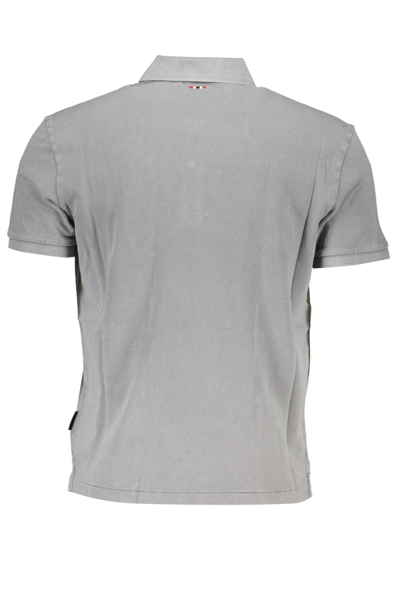 NAPAPIJRI POLO MANICHE CORTE UOMO - Grigio - immagine 2
