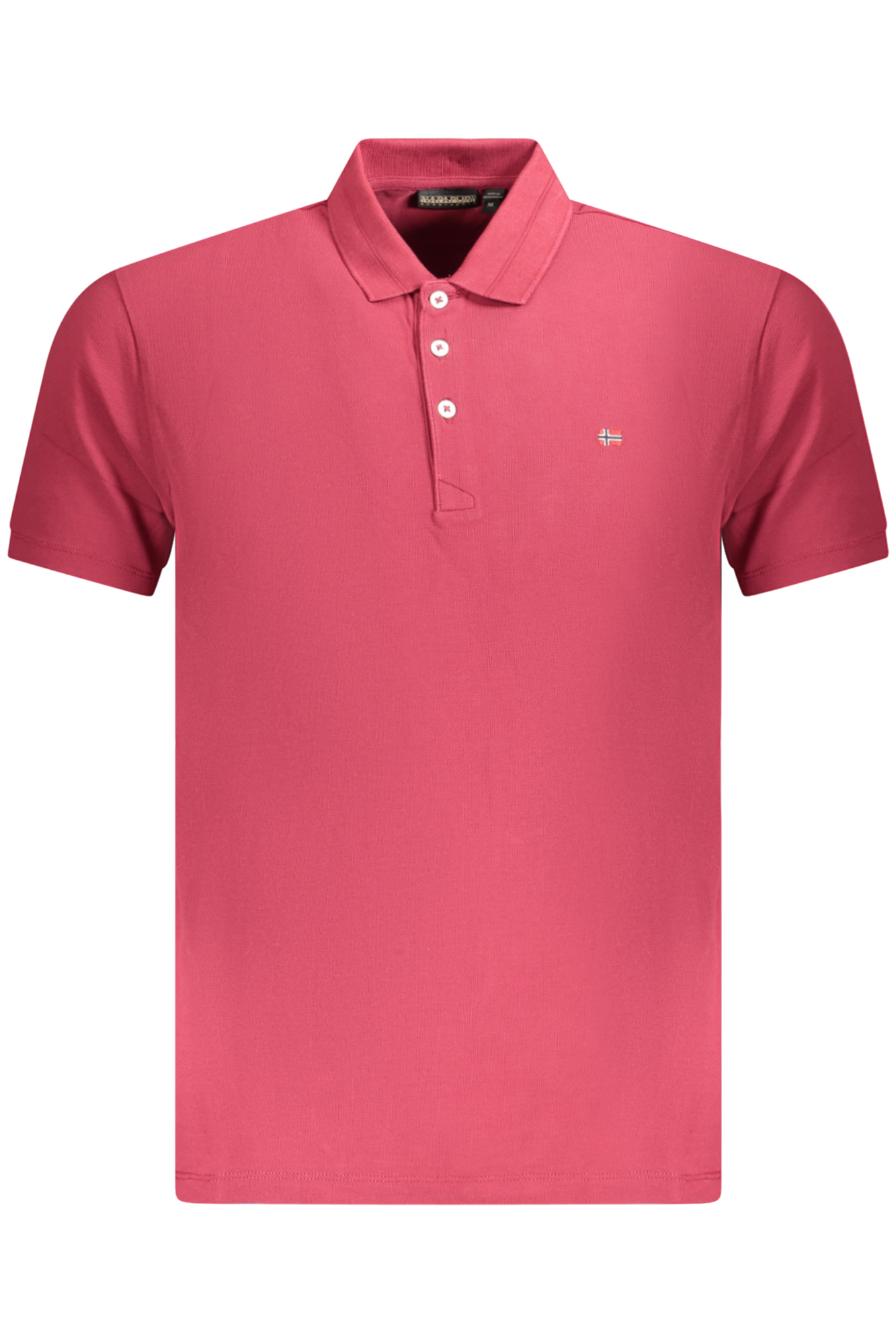 NAPAPIJRI POLO MANICHE CORTE UOMO - Rosso