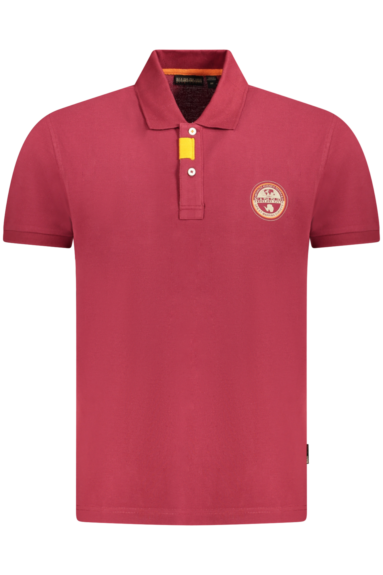 NAPAPIJRI POLO MANICHE CORTE UOMO - Rosso