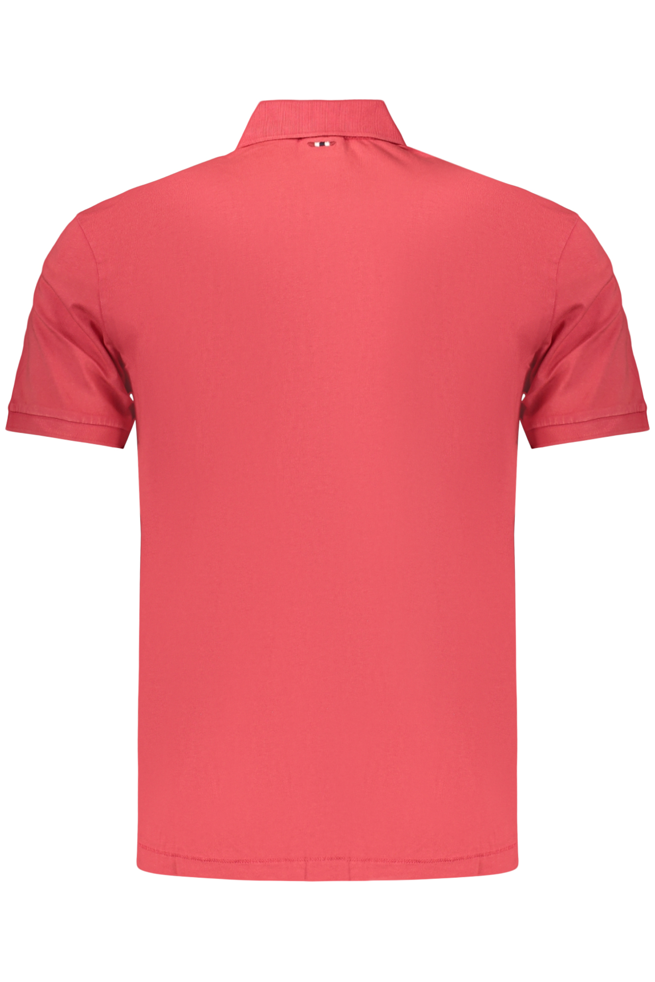 NAPAPIJRI POLO MANICHE CORTE UOMO - Rosso - immagine 2
