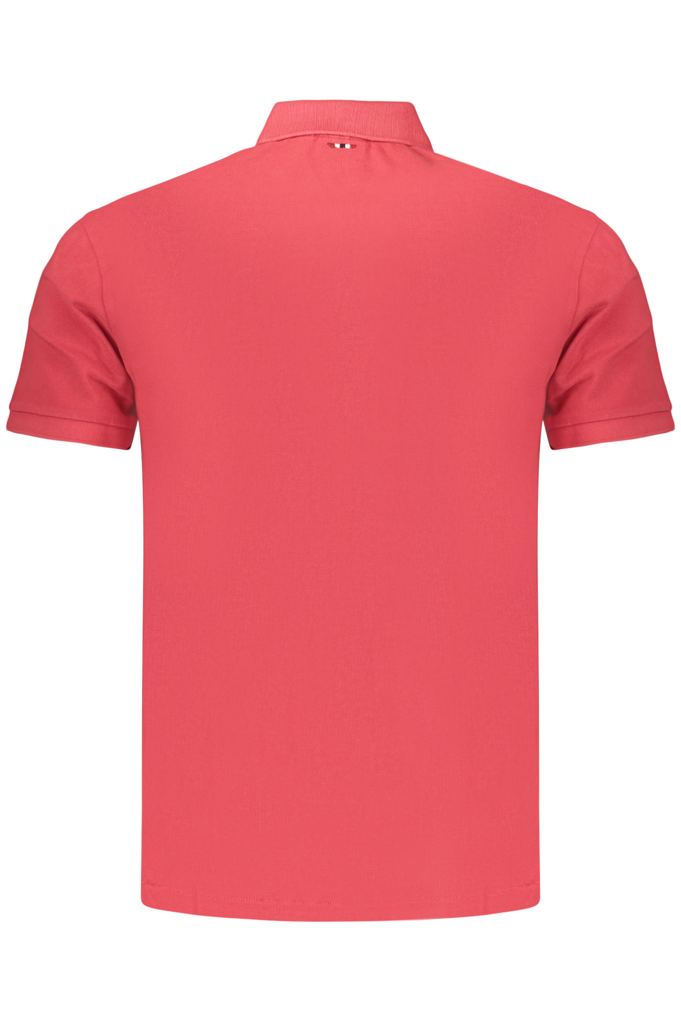 NAPAPIJRI POLO MANICHE CORTE UOMO - Rosso - immagine 2