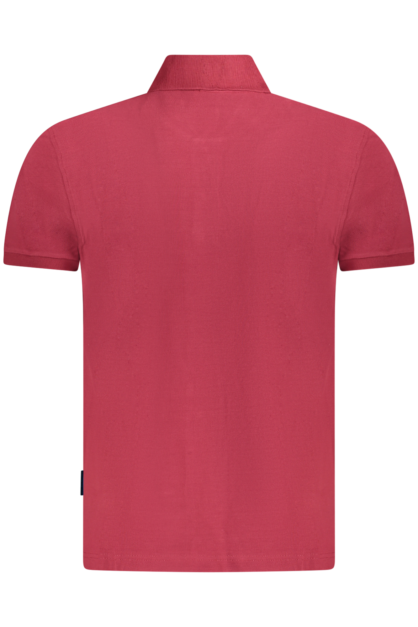 NAPAPIJRI POLO MANICHE CORTE UOMO - Rosso - immagine 2