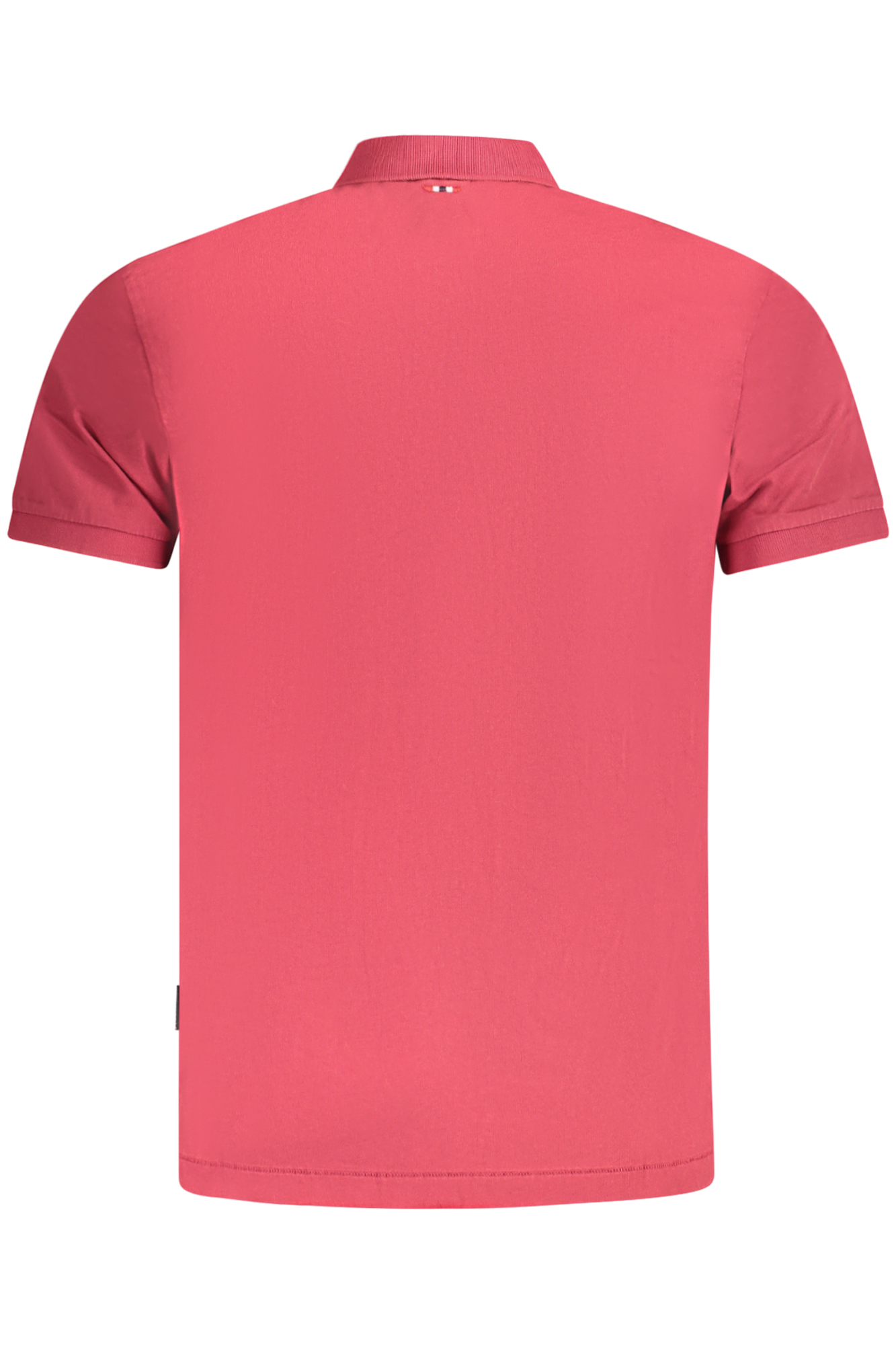 NAPAPIJRI POLO MANICHE CORTE UOMO - Rosso - immagine 2