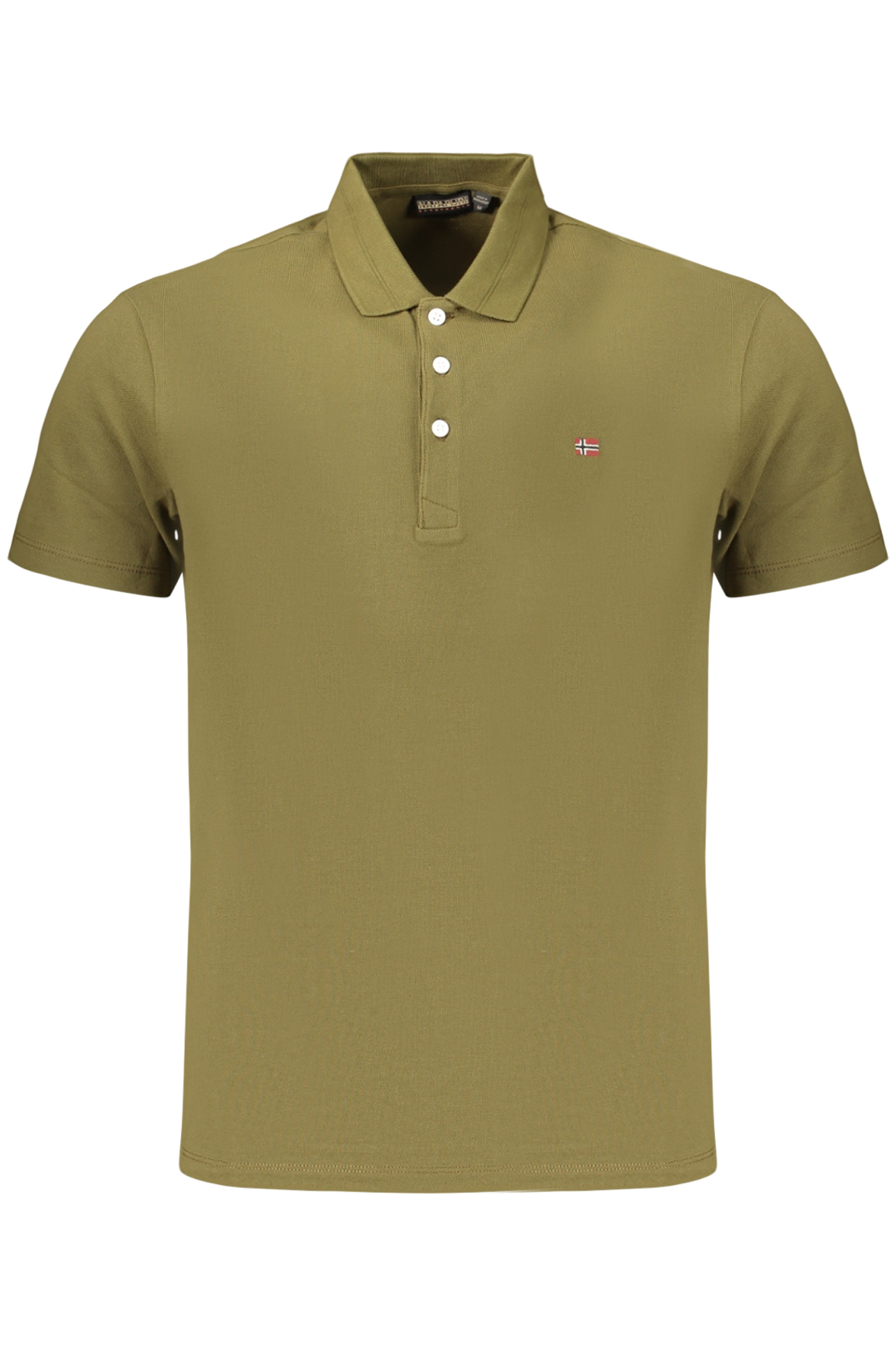 NAPAPIJRI POLO MANICHE CORTE UOMO - Verde