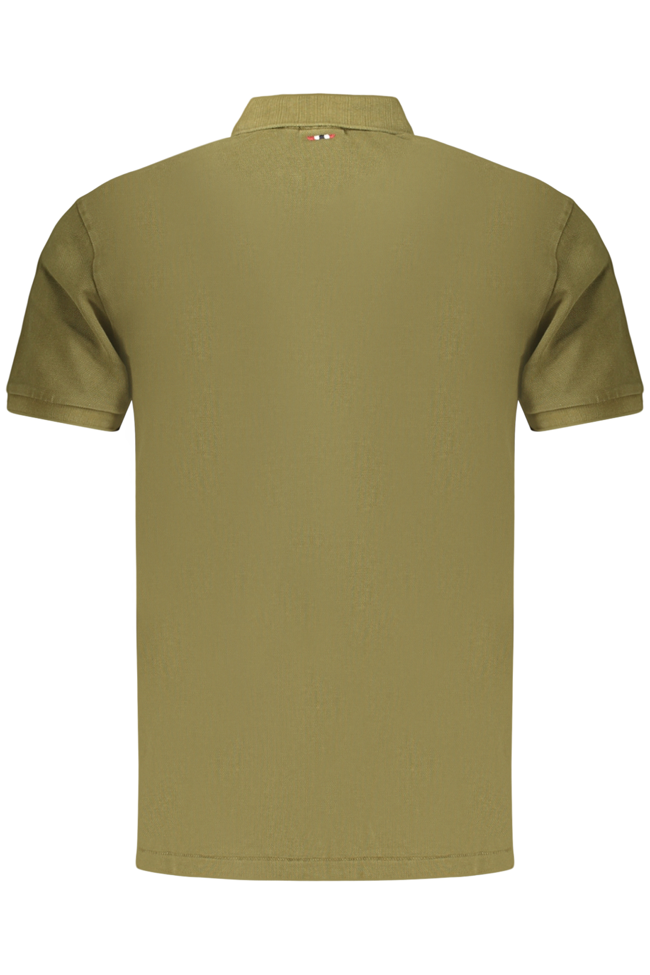 NAPAPIJRI POLO MANICHE CORTE UOMO - Verde - immagine 2