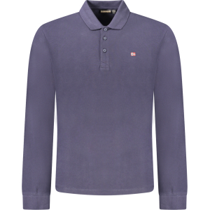 NAPAPIJRI POLO MANICHE LUNGHE UOMO - Blu