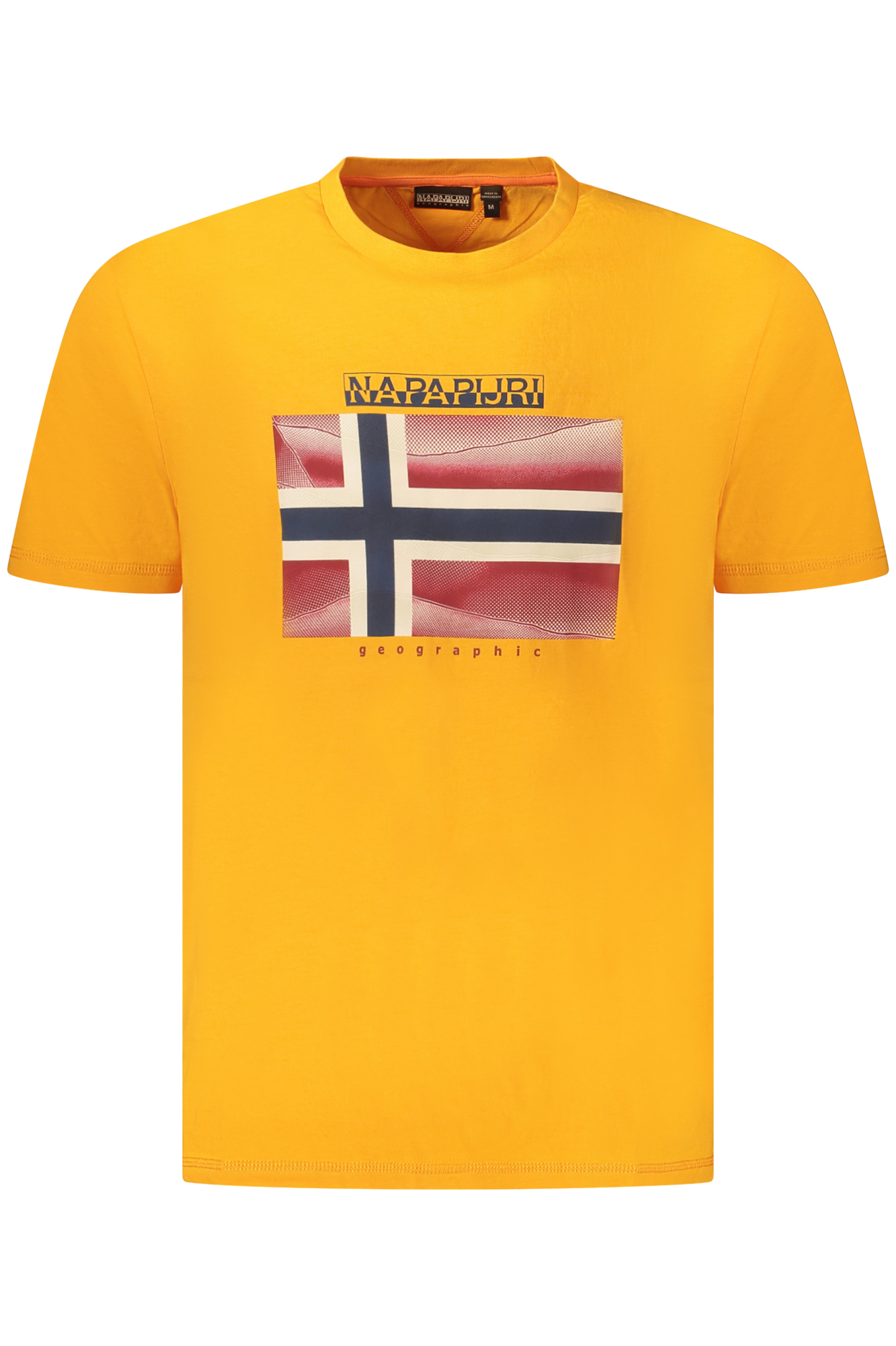 NAPAPIJRI T-SHIRT MANICHE CORTE UOMO - Arancione