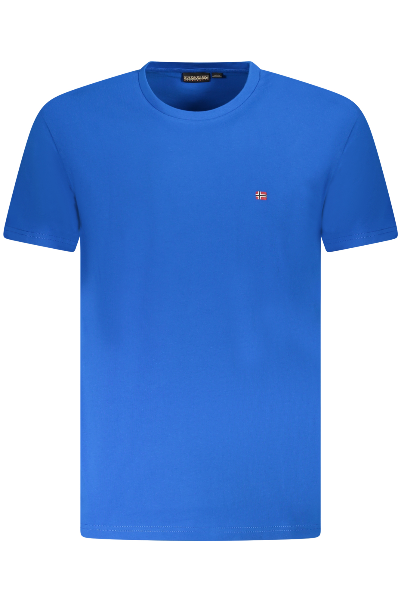 NAPAPIJRI T-SHIRT MANICHE CORTE UOMO - Azzurro