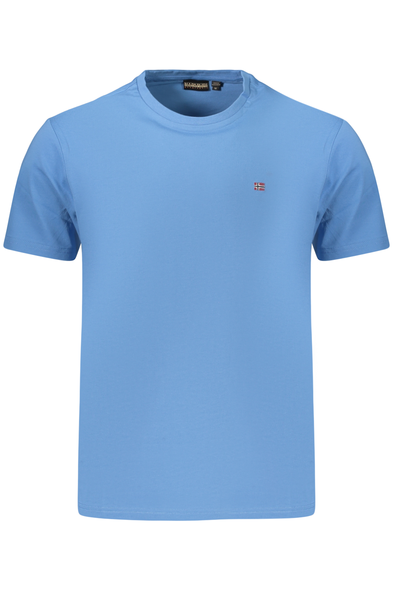 NAPAPIJRI T-SHIRT MANICHE CORTE UOMO - Azzurro