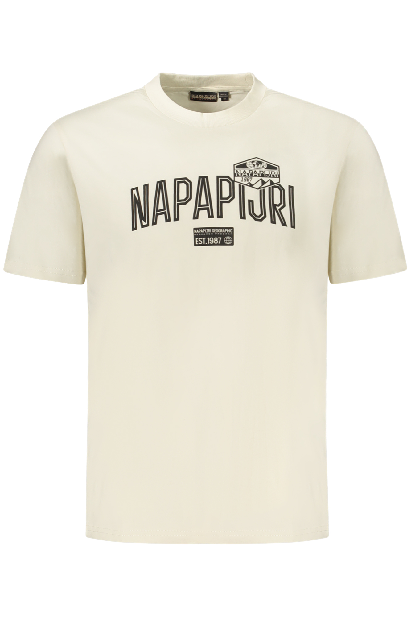NAPAPIJRI T-SHIRT MANICHE CORTE UOMO - Beige