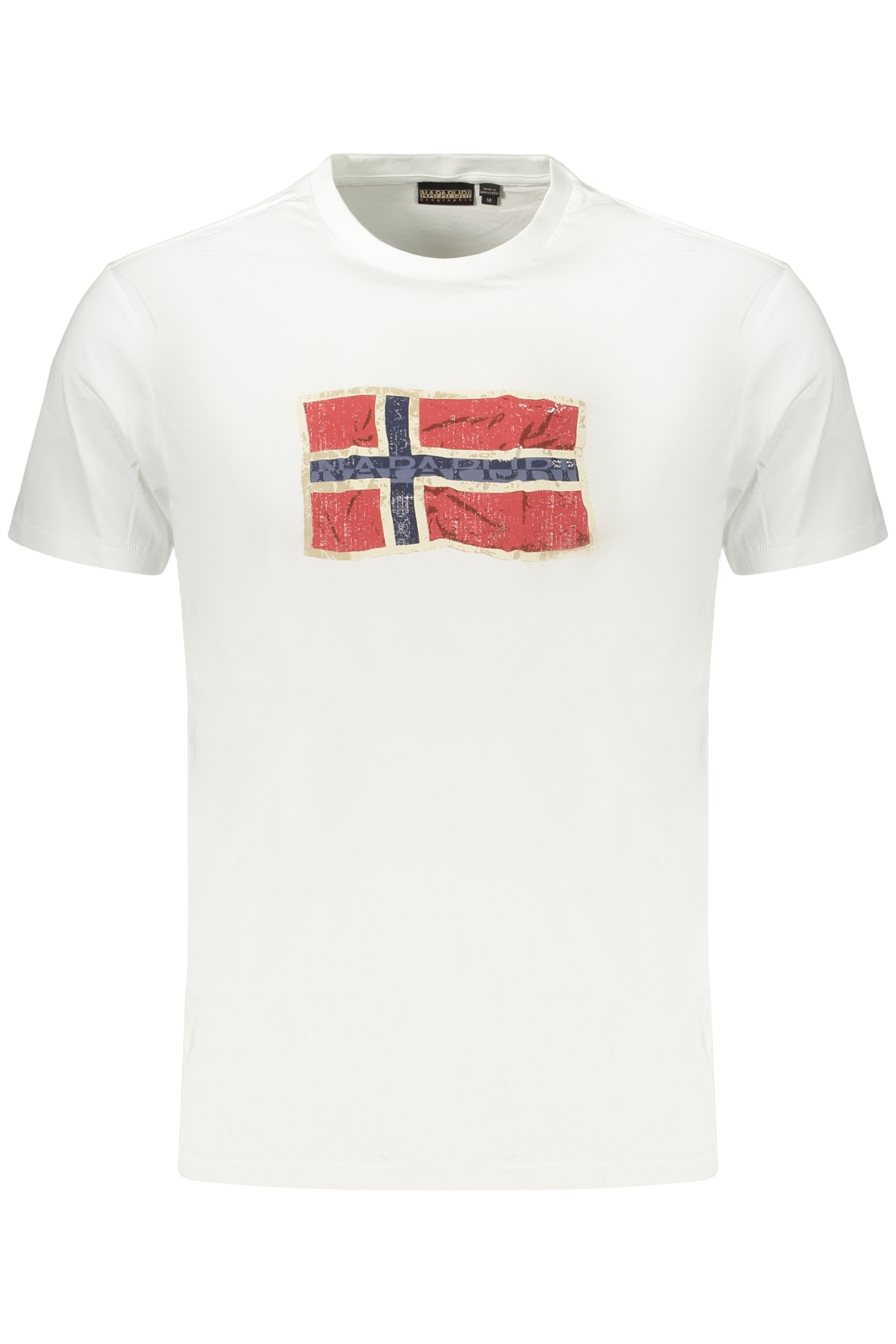 NAPAPIJRI T-SHIRT MANICHE CORTE UOMO - Bianco