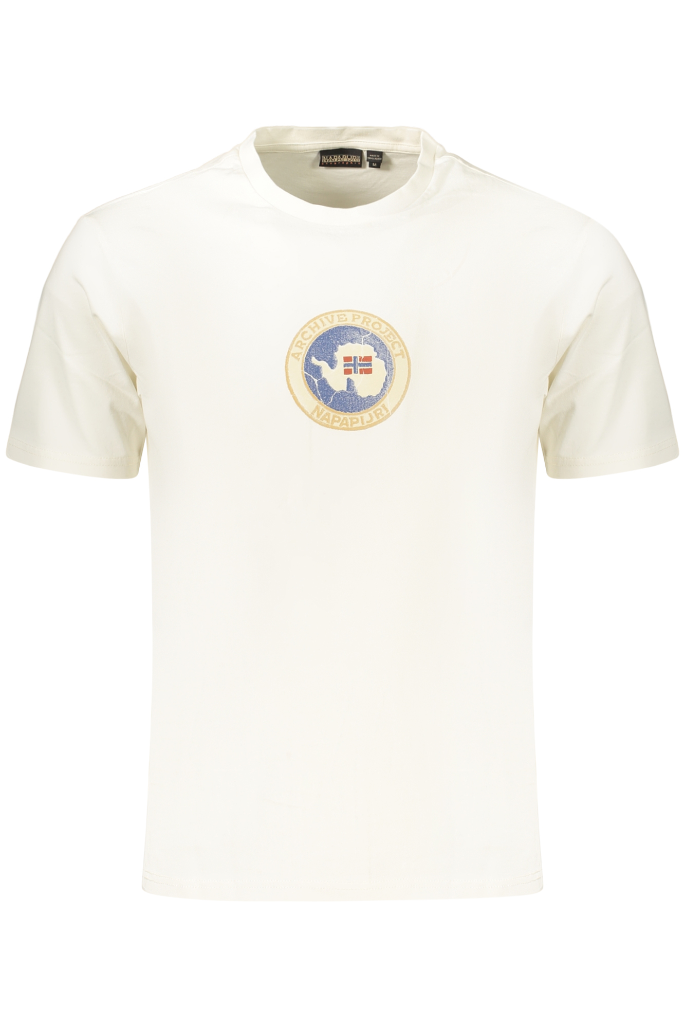 NAPAPIJRI T-SHIRT MANICHE CORTE UOMO - Bianco