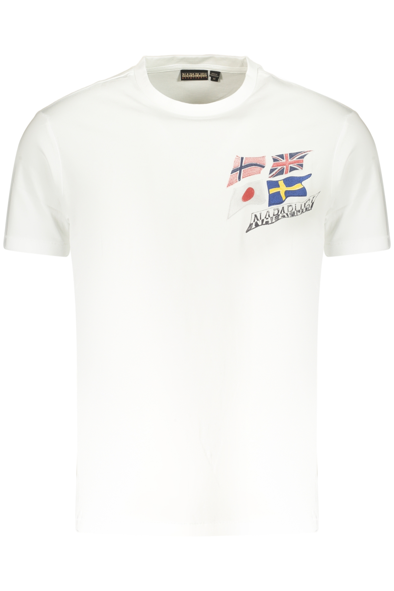 NAPAPIJRI T-SHIRT MANICHE CORTE UOMO - Bianco