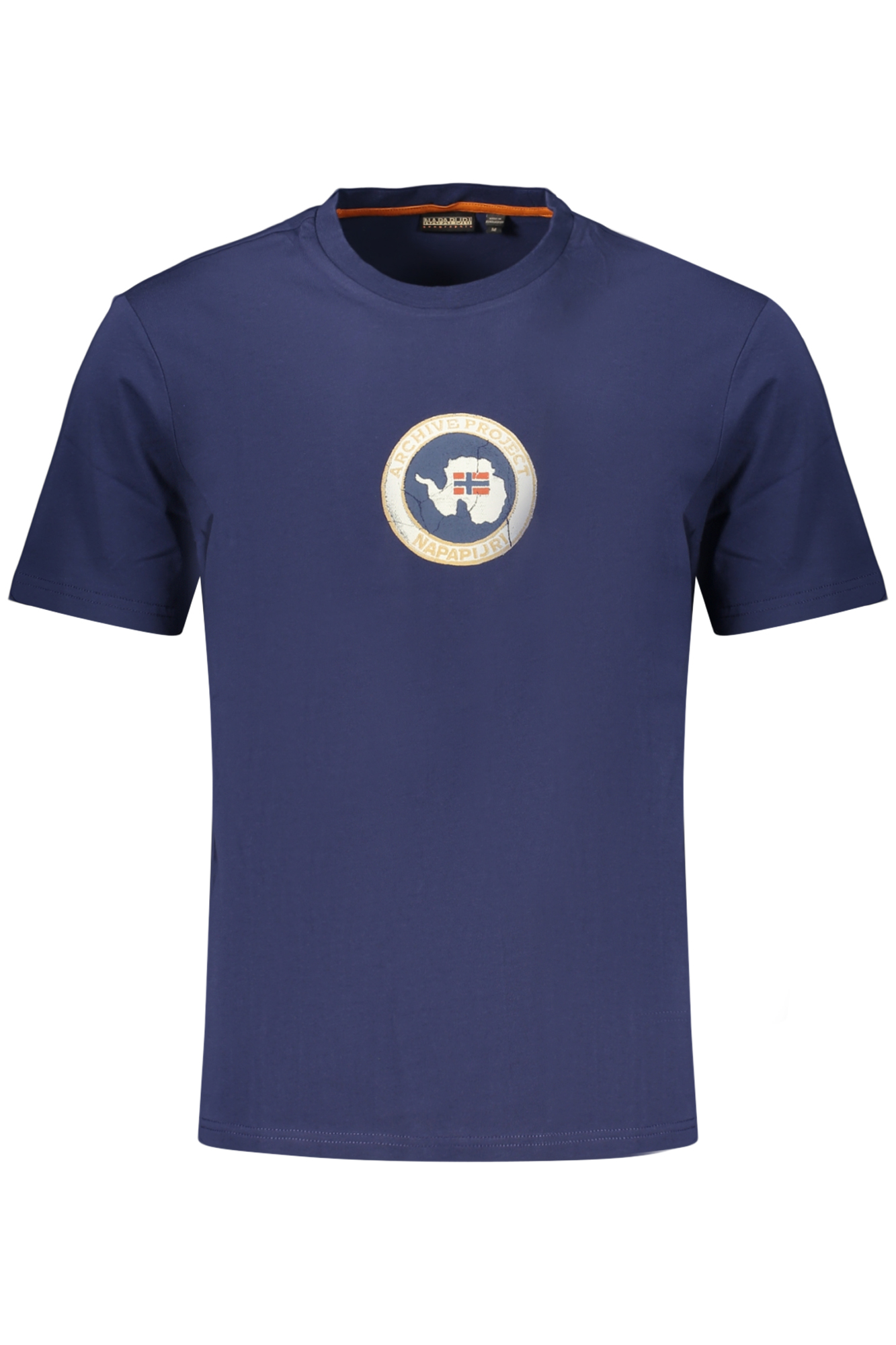 NAPAPIJRI T-SHIRT MANICHE CORTE UOMO - Blu