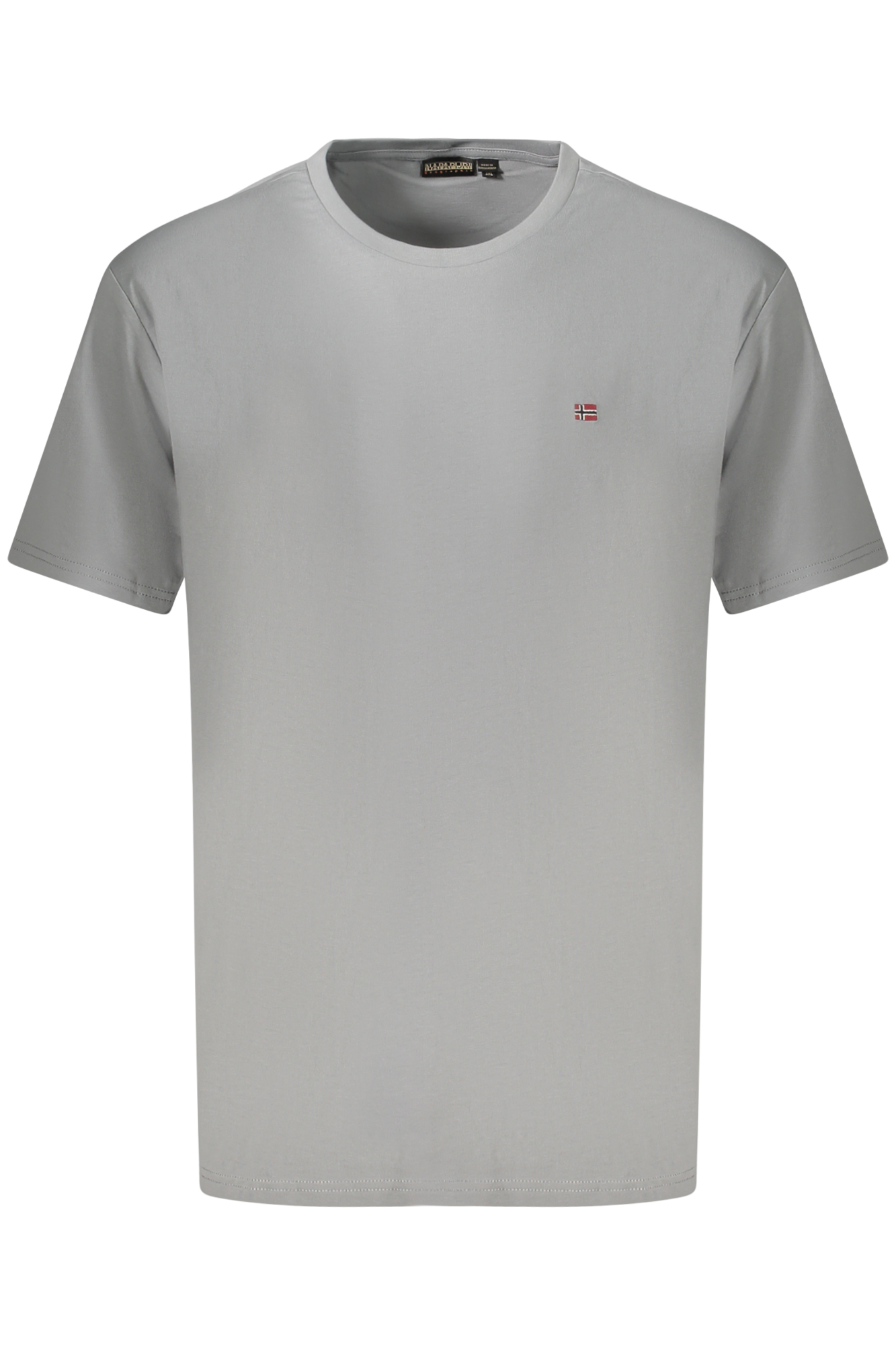 NAPAPIJRI T-SHIRT MANICHE CORTE UOMO - Grigio
