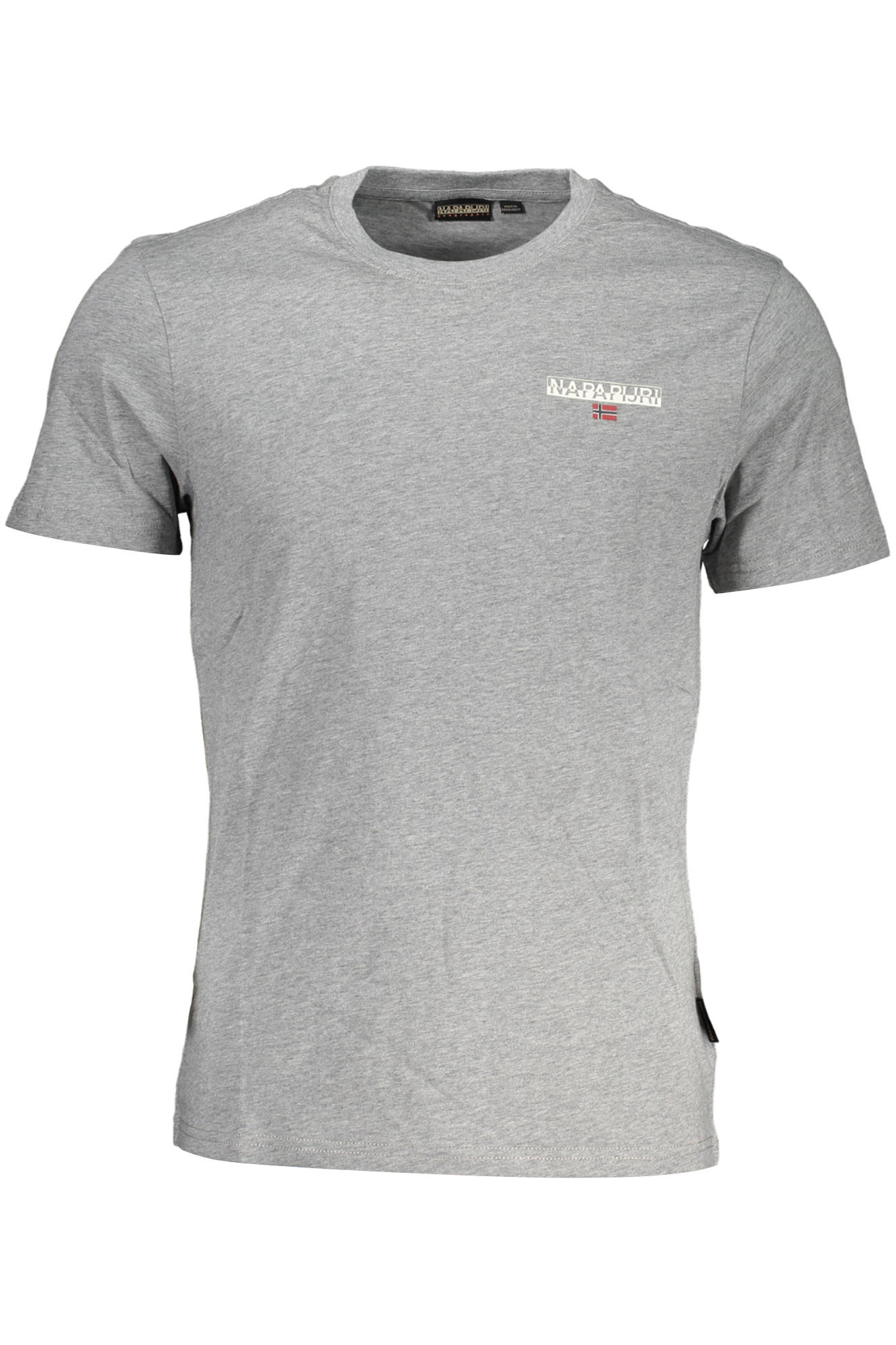 NAPAPIJRI T-SHIRT MANICHE CORTE UOMO - Grigio