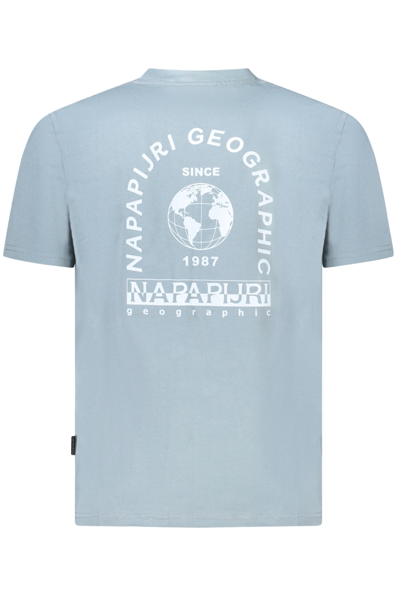 NAPAPIJRI T-SHIRT MANICHE CORTE UOMO - Grigio - immagine 2