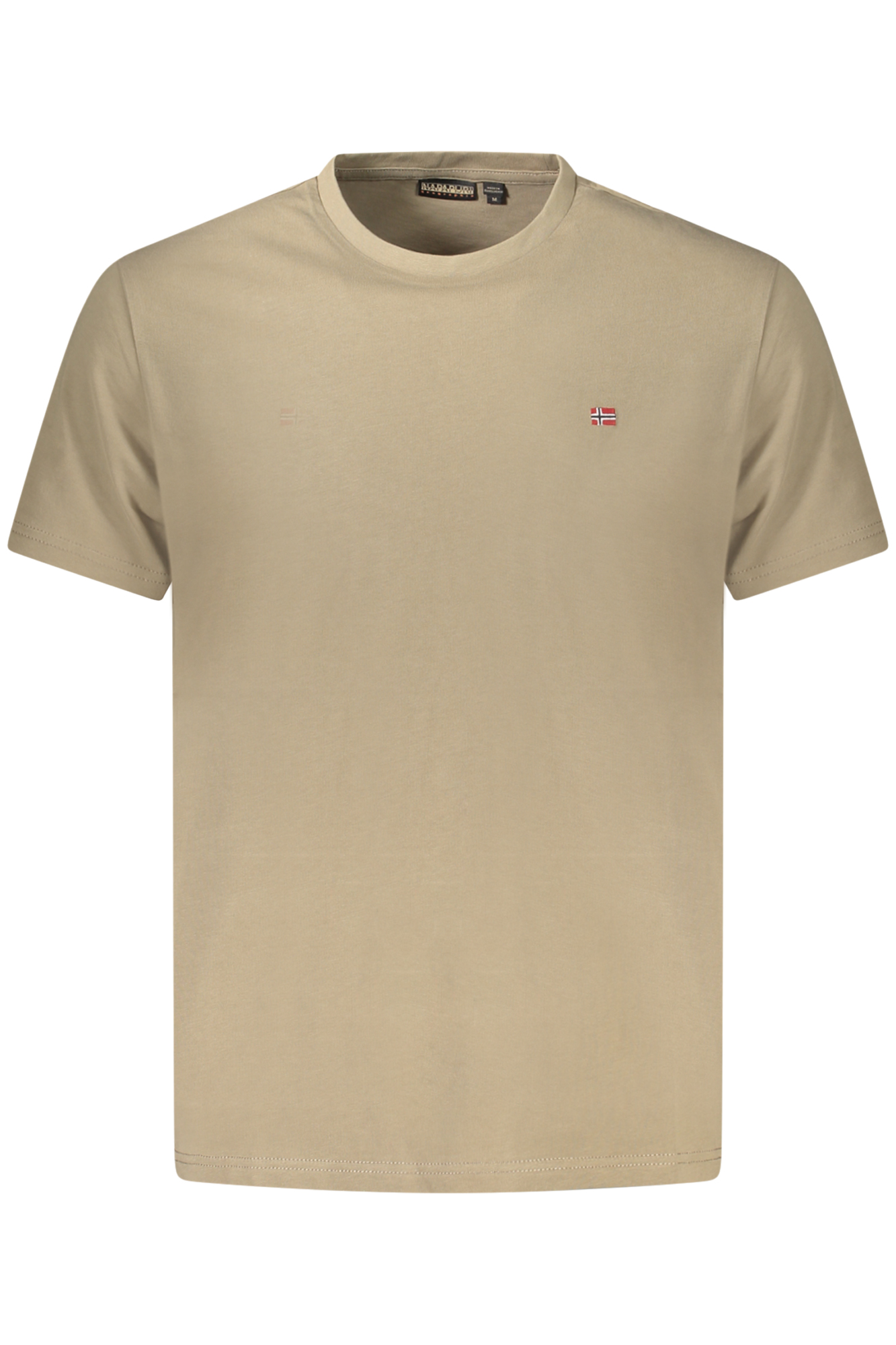 NAPAPIJRI T-SHIRT MANICHE CORTE UOMO - Marrone