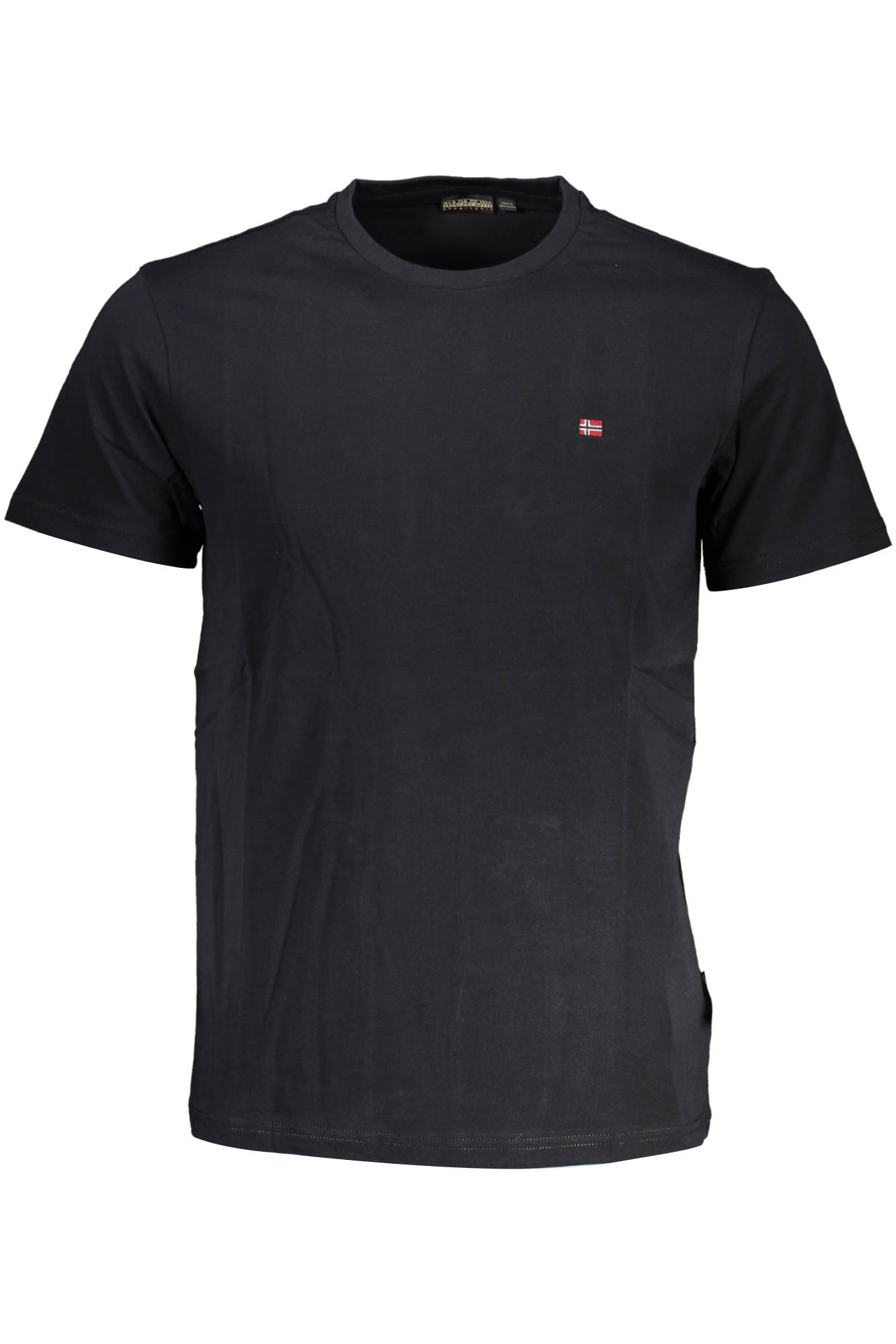 NAPAPIJRI T-SHIRT MANICHE CORTE UOMO - Nero