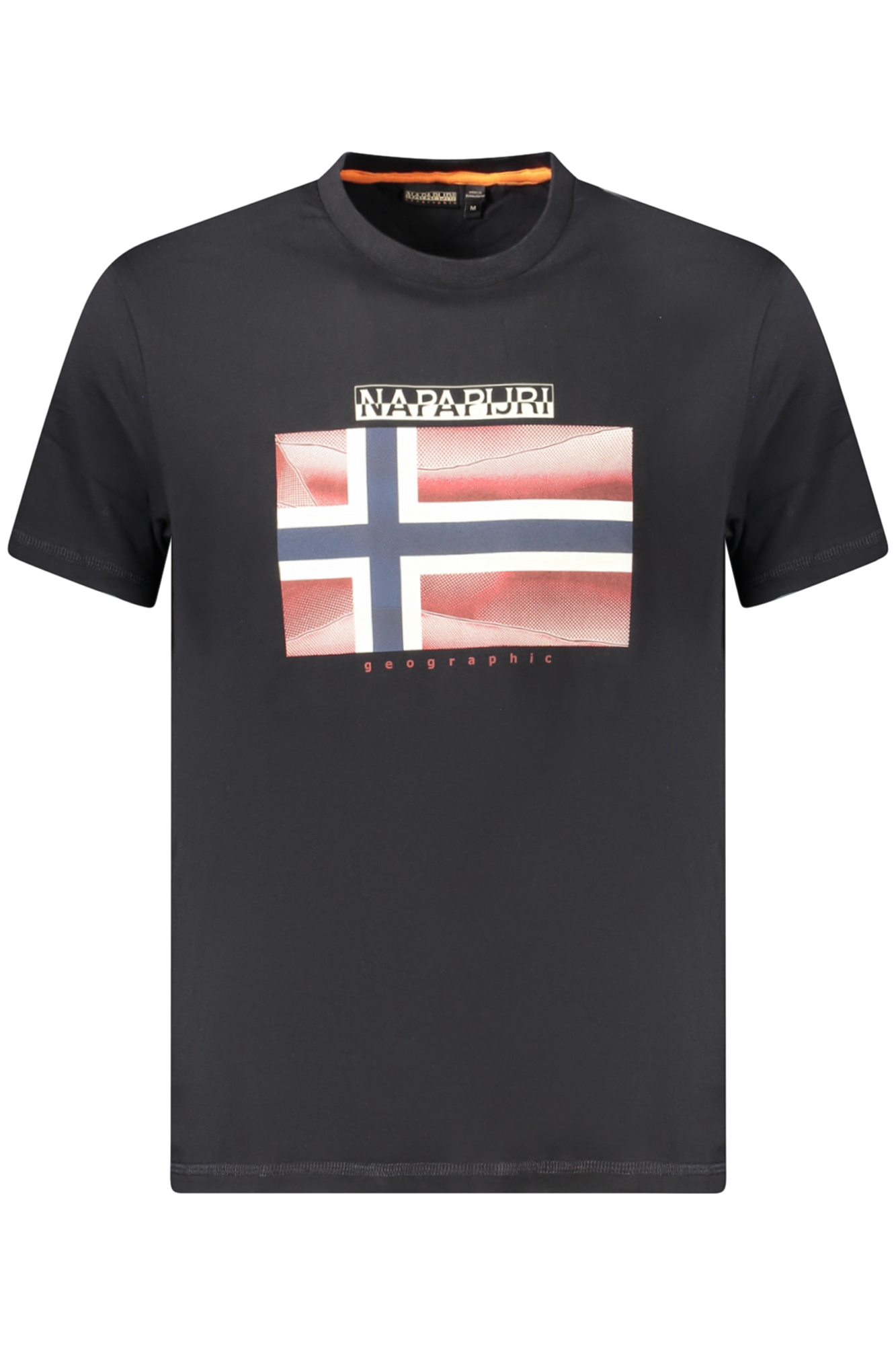 NAPAPIJRI T-SHIRT MANICHE CORTE UOMO - Nero