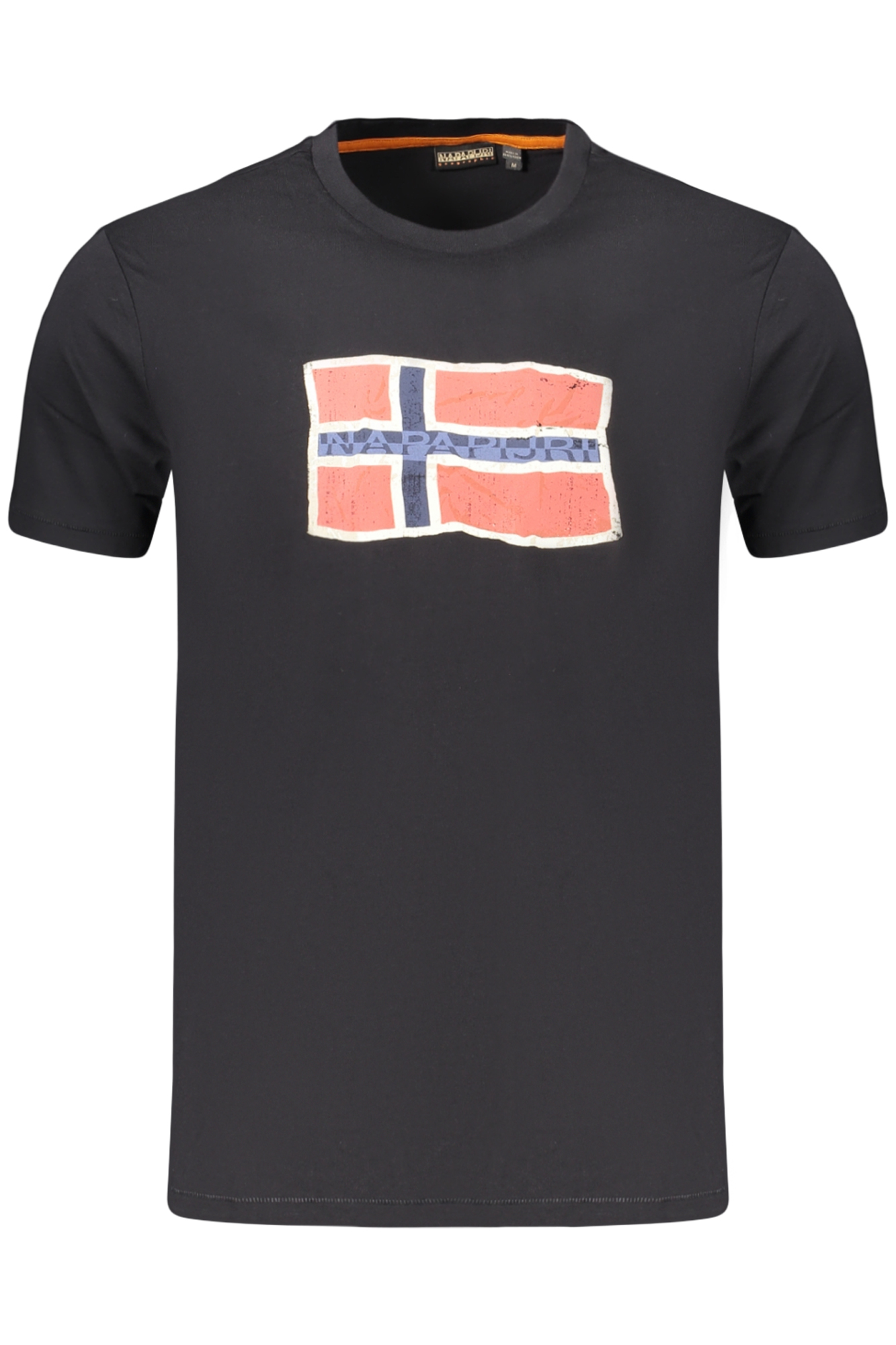 NAPAPIJRI T-SHIRT MANICHE CORTE UOMO - Nero