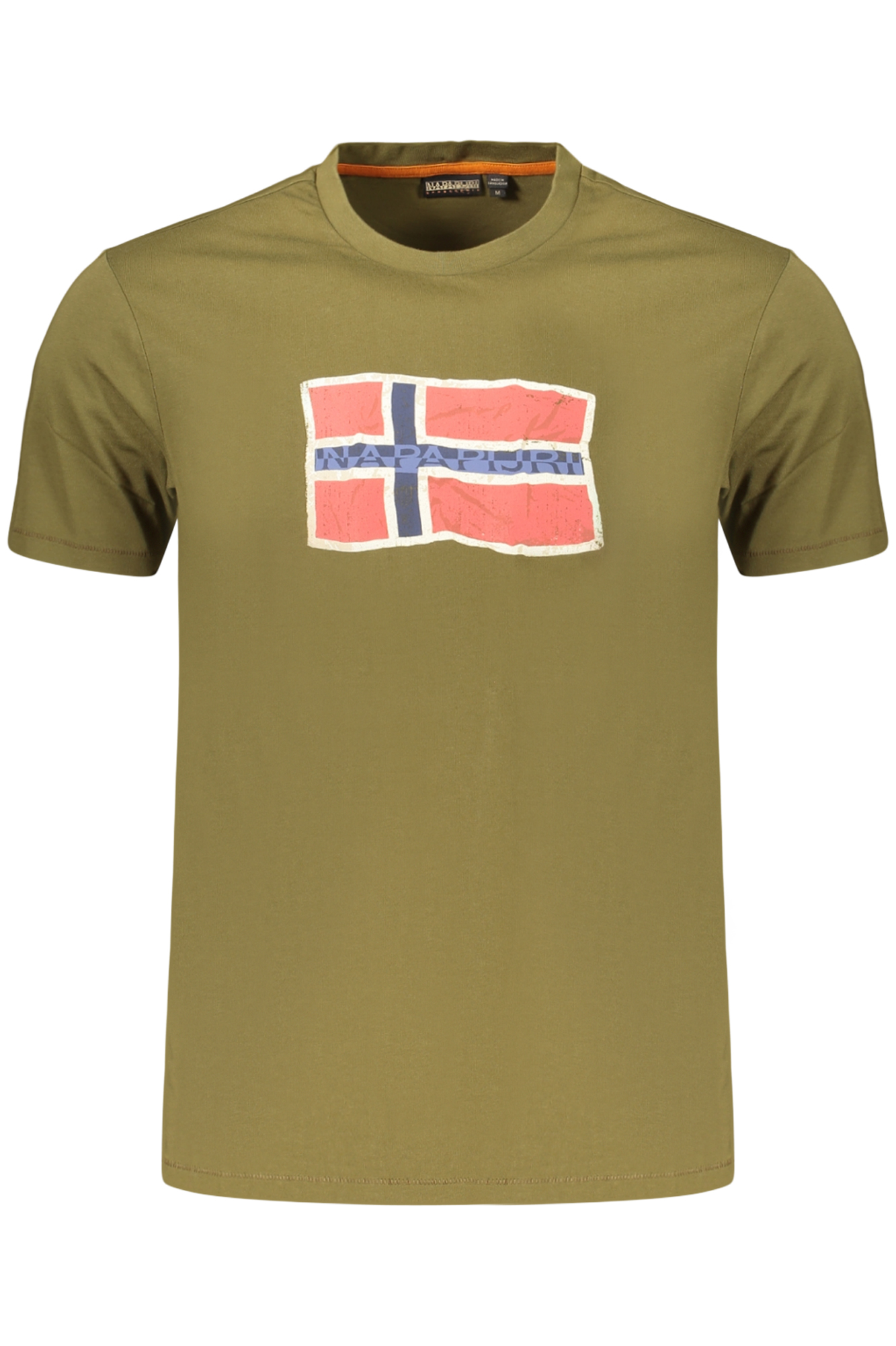 NAPAPIJRI T-SHIRT MANICHE CORTE UOMO - Verde