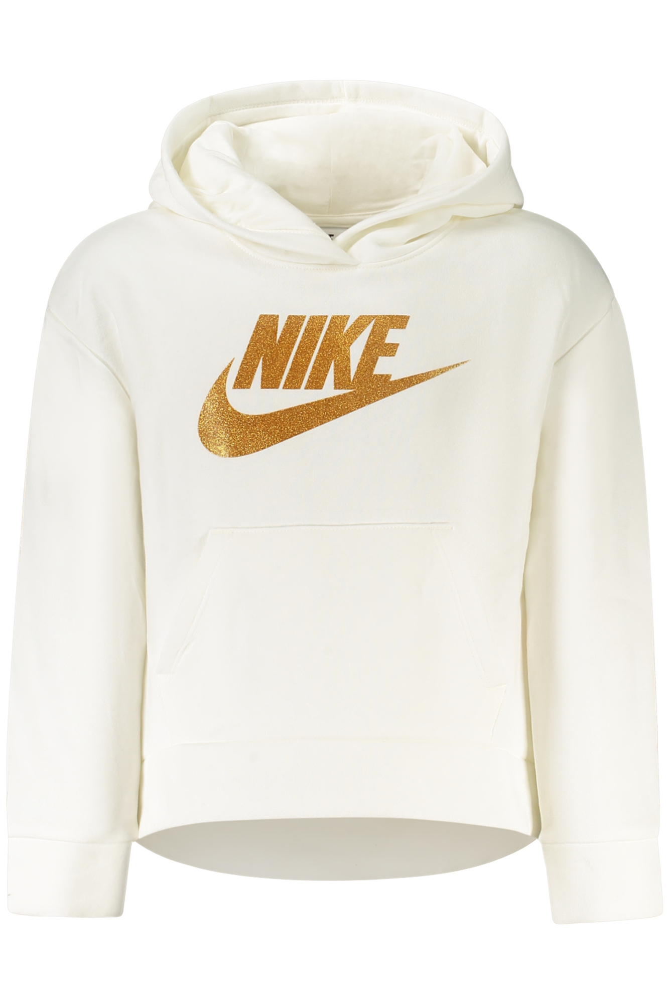 NIKE FELPA SENZA ZIP BAMBINA - Bianco