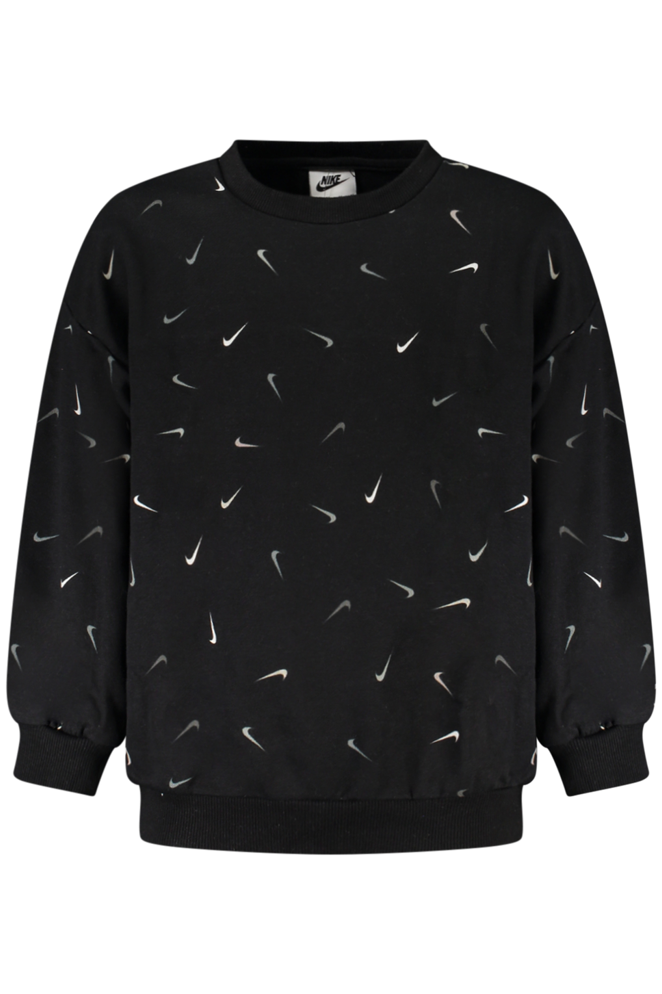 NIKE FELPA SENZA ZIP BAMBINA - Nero
