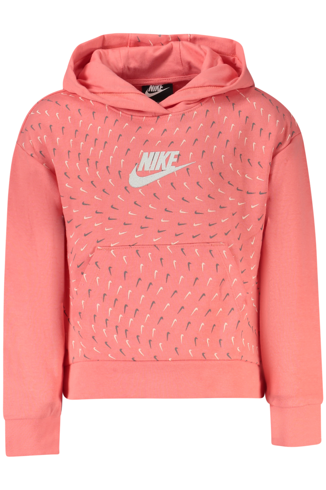NIKE FELPA SENZA ZIP BAMBINA - Rosa