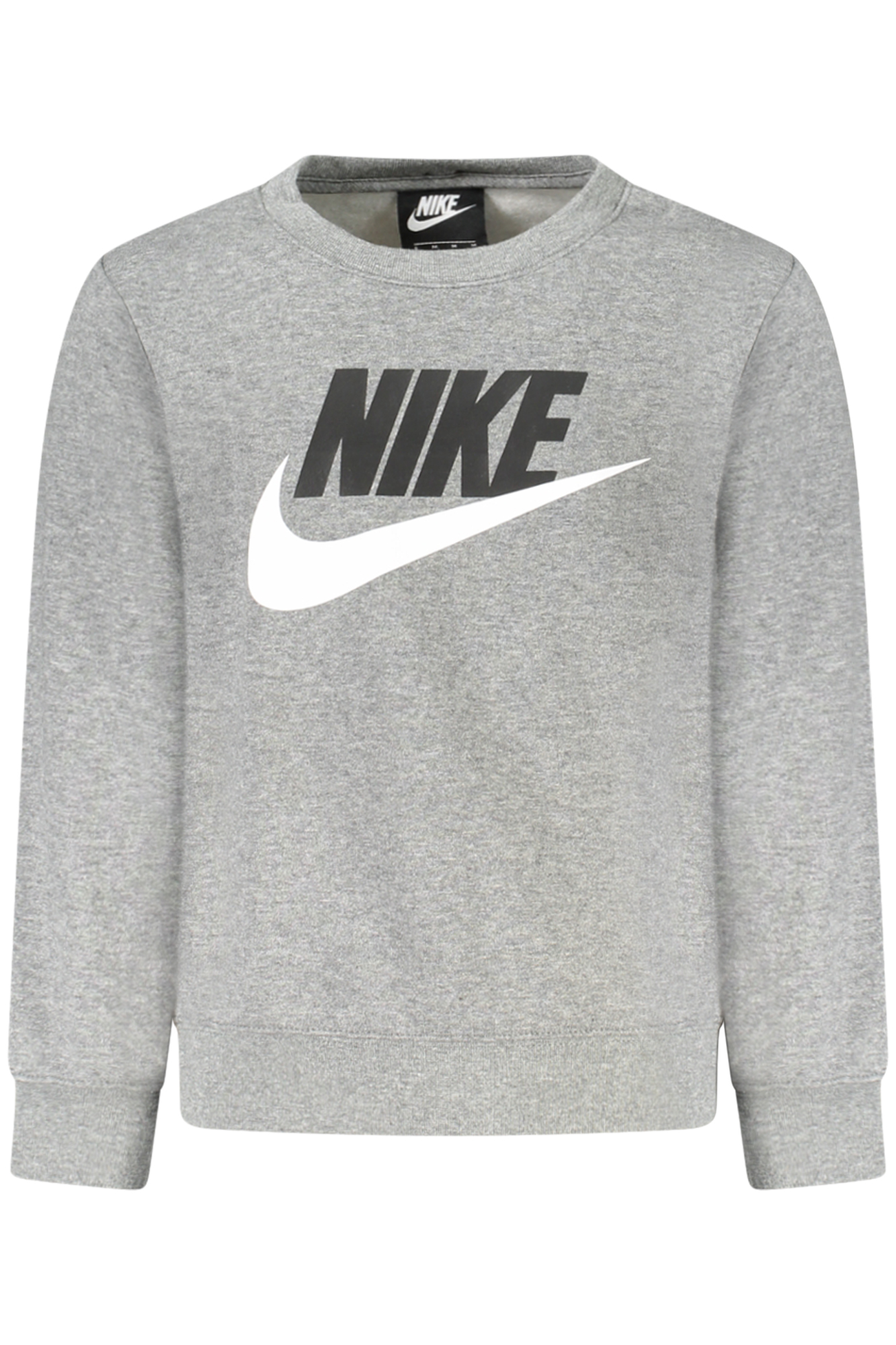 NIKE FELPA SENZA ZIP BAMBINO - Grigio
