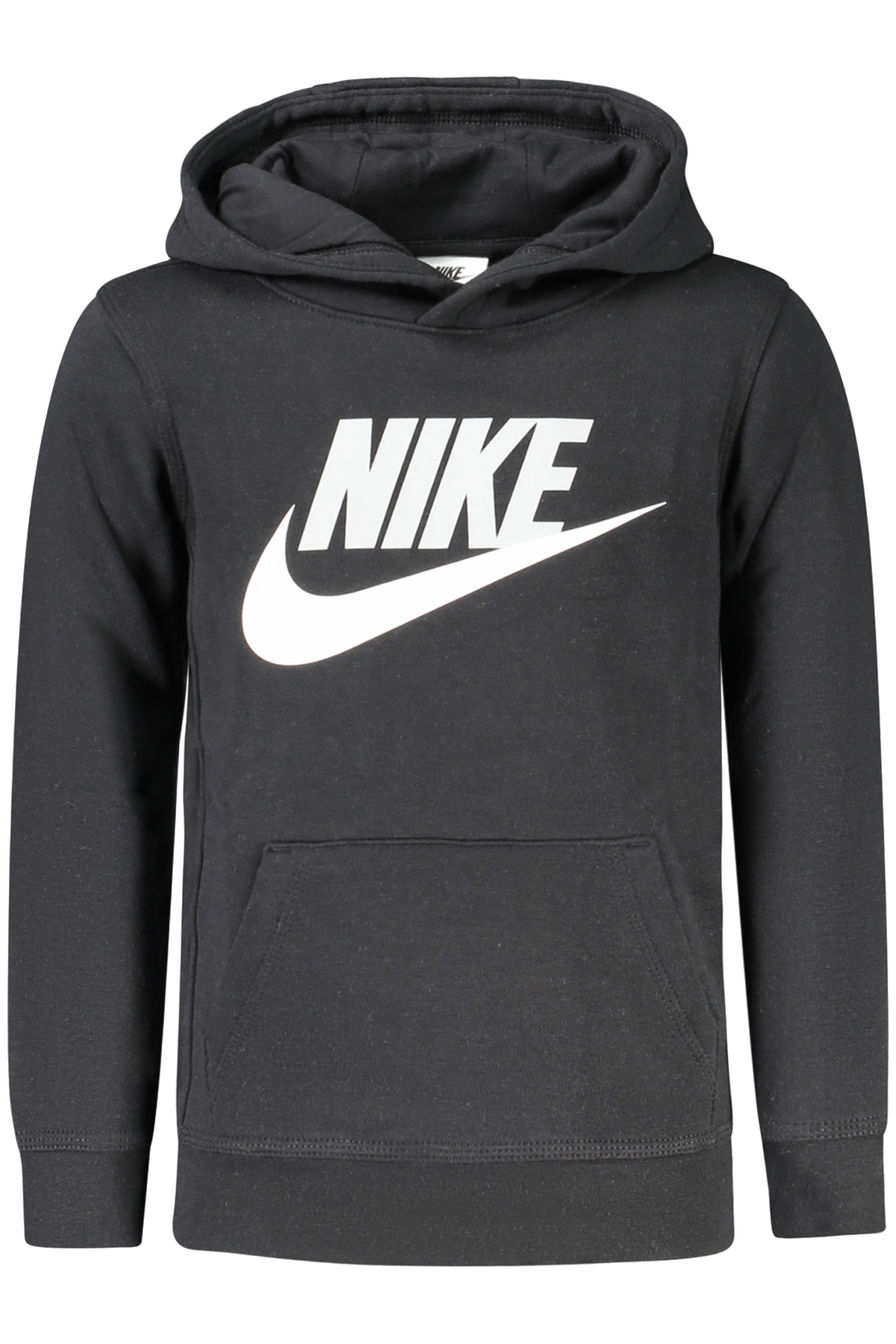 NIKE FELPA SENZA ZIP BAMBINO - Nero