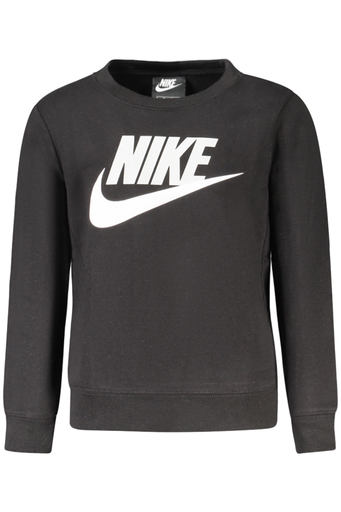 NIKE FELPA SENZA ZIP BAMBINO - Nero