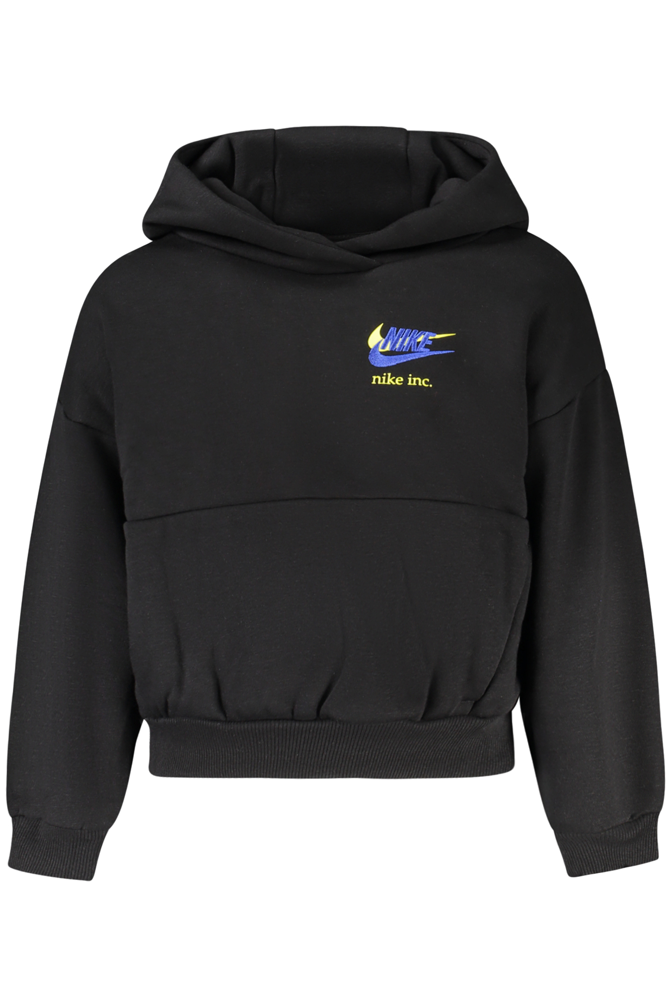 NIKE FELPA SENZA ZIP BAMBINO - Nero