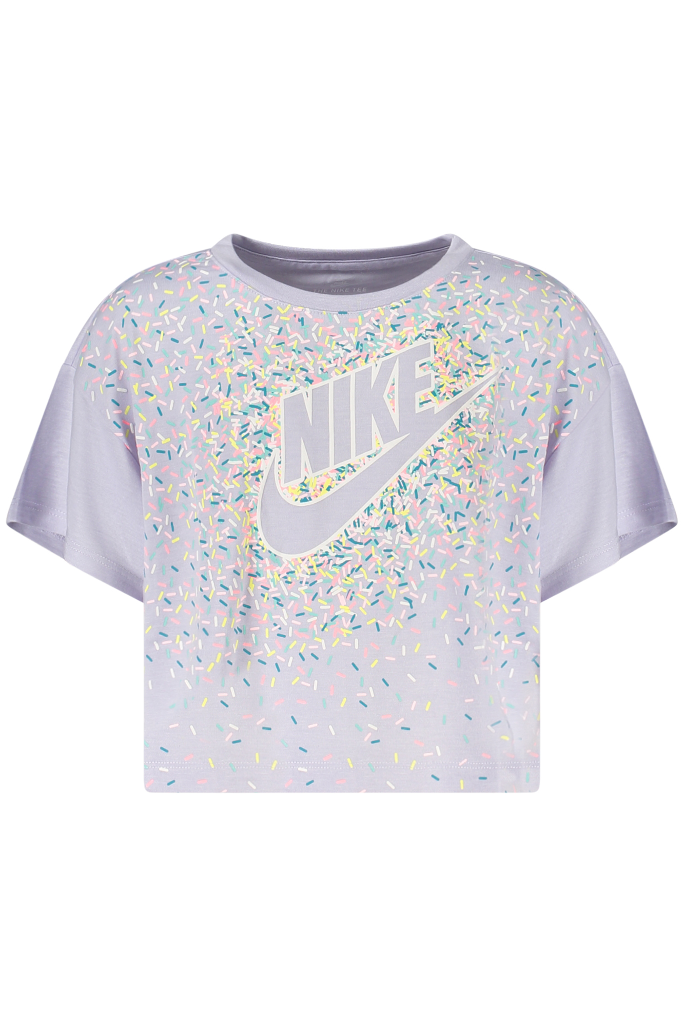 NIKE T-SHIRT MANICHE CORTE BAMBINA - Viola